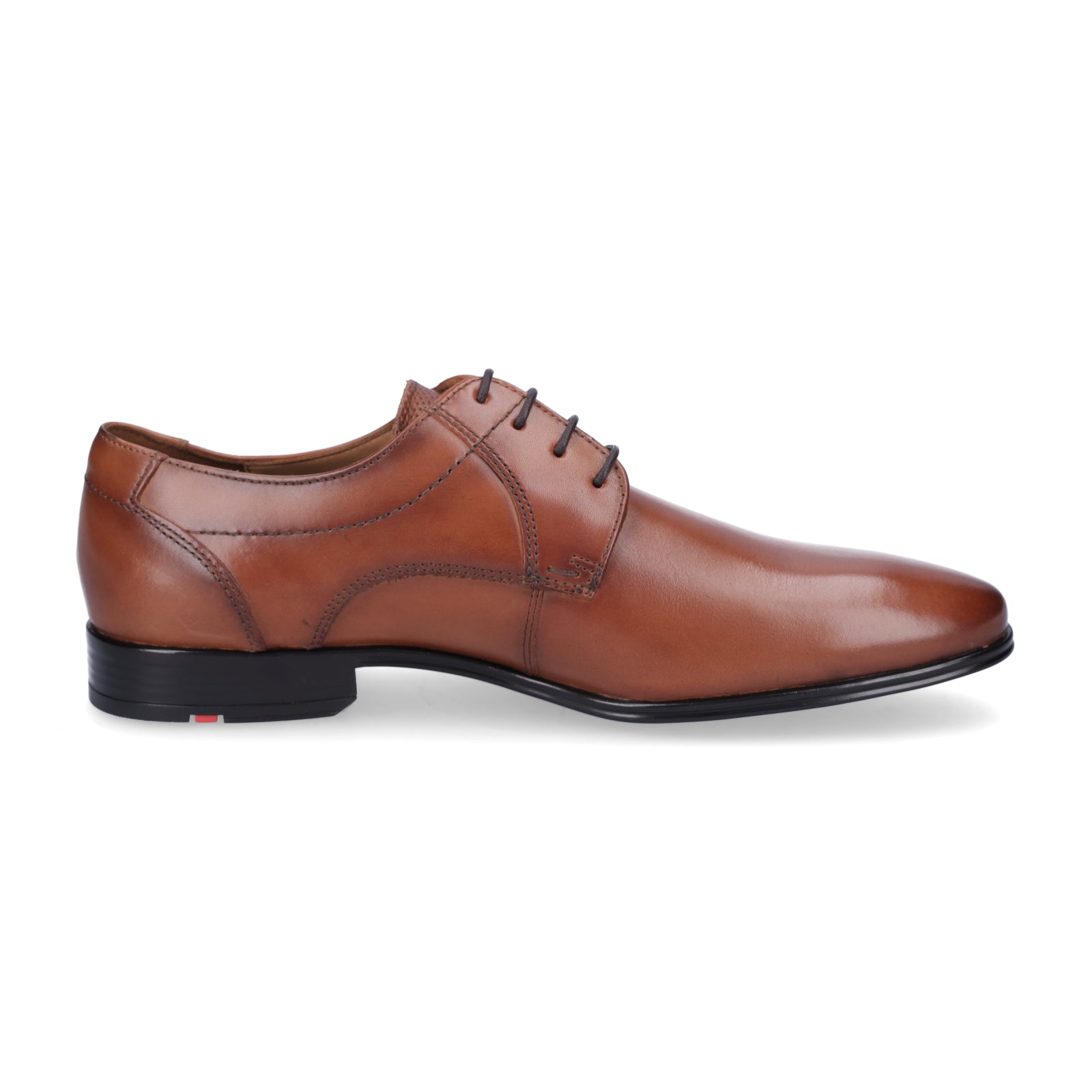 Lloyd men's business lace-up shoe cognac