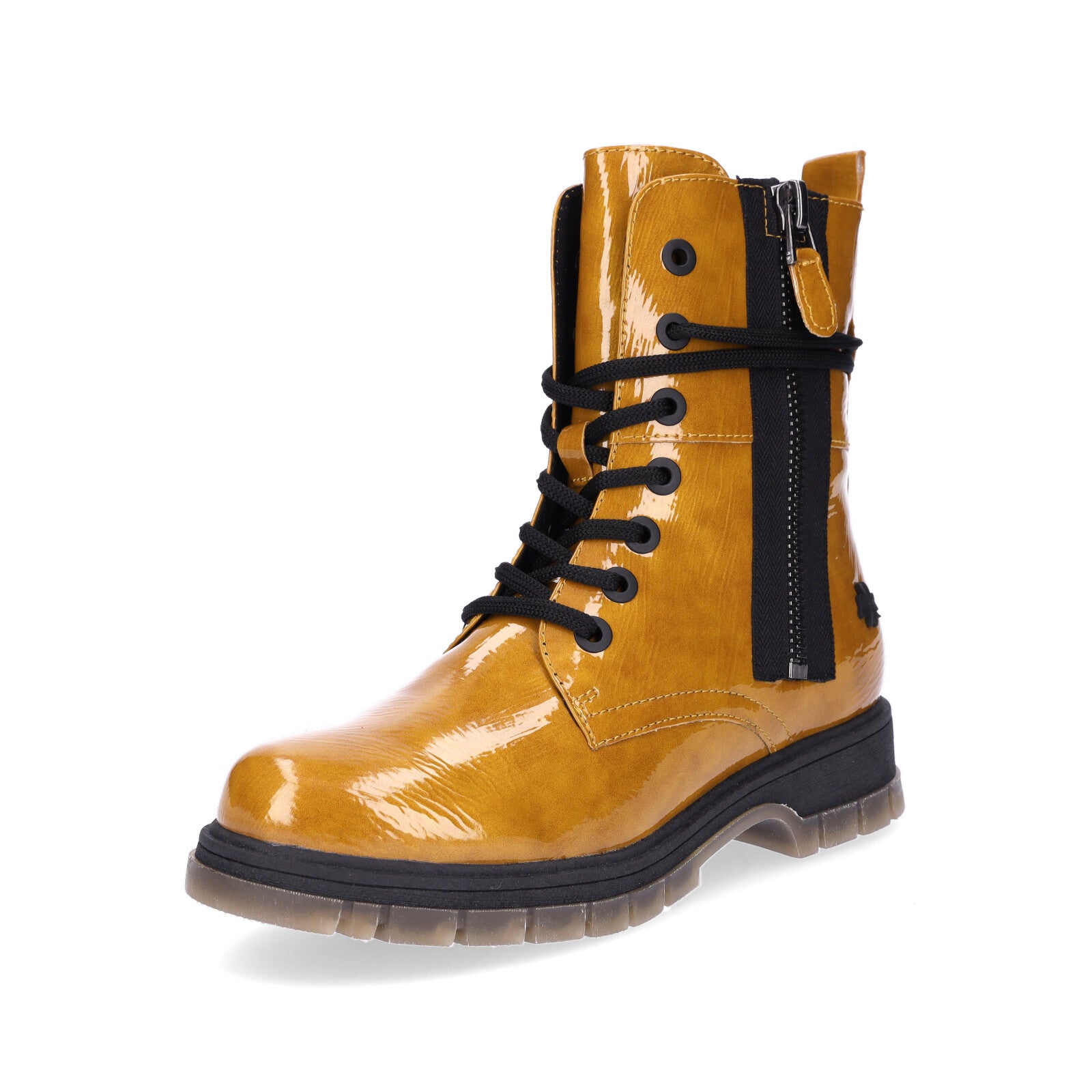 Marco Tozzi by GMK Damen Schnürboot safran gelb