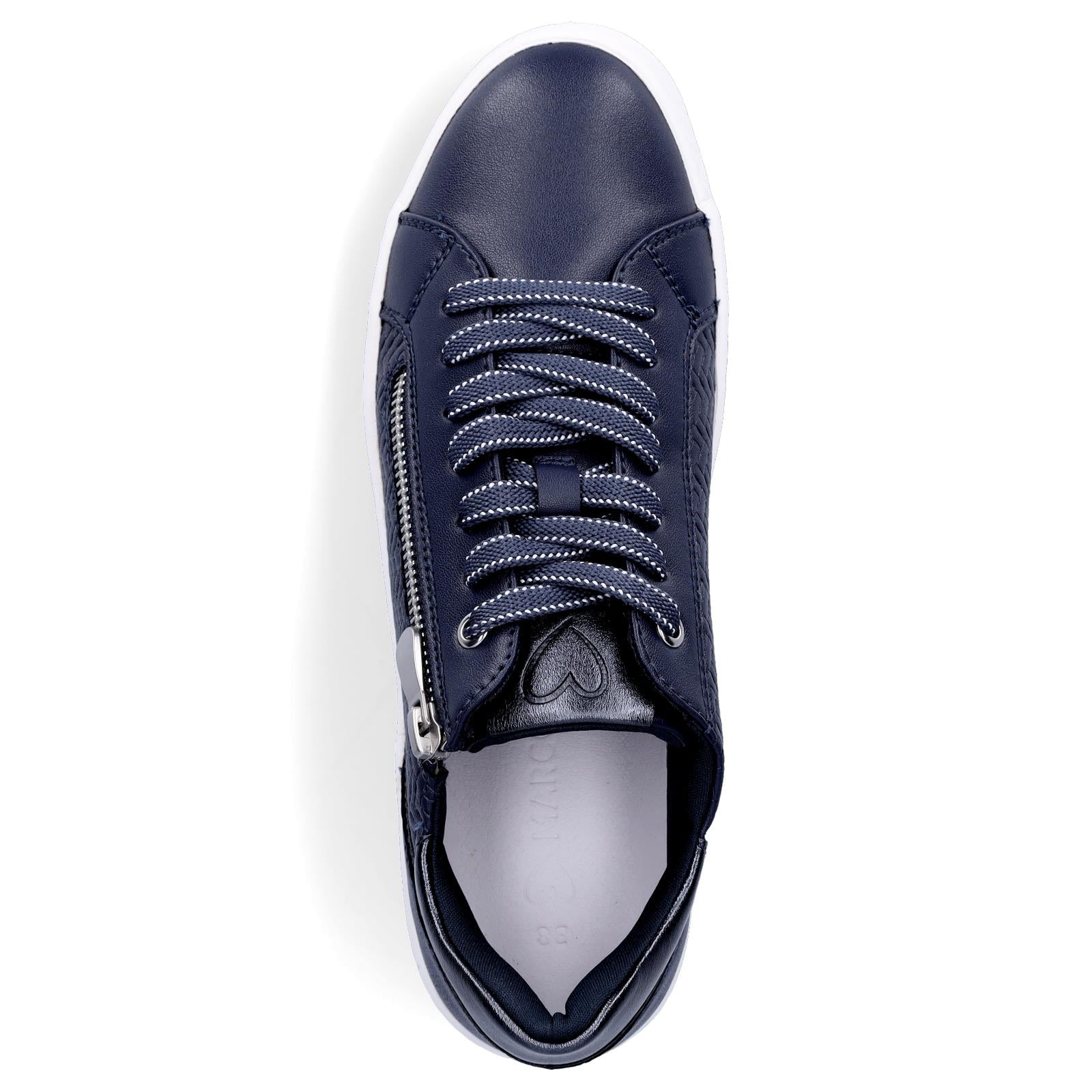 Marco Tozzi women's sneakers navy blue
