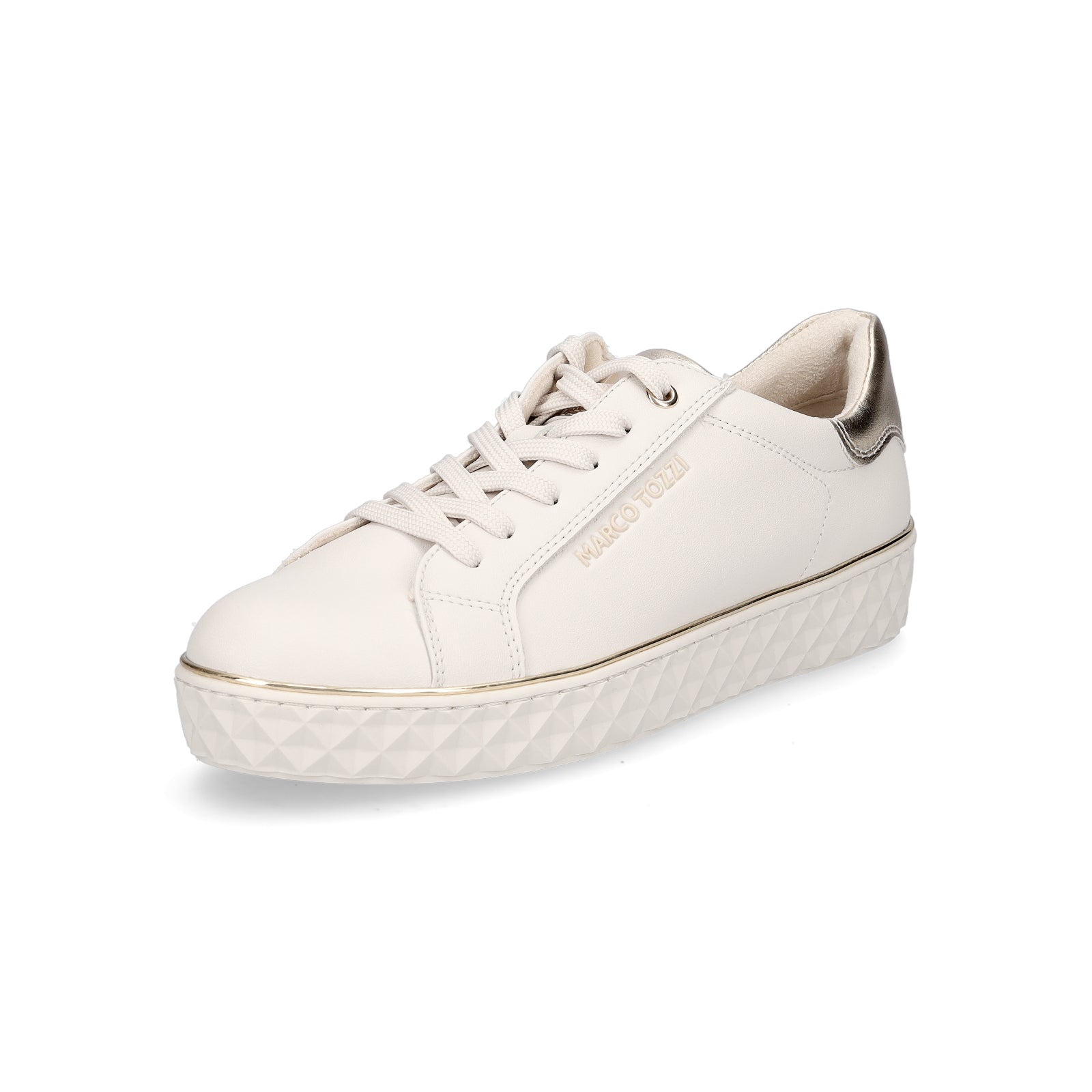 Marco Tozzi women's sneakers cream