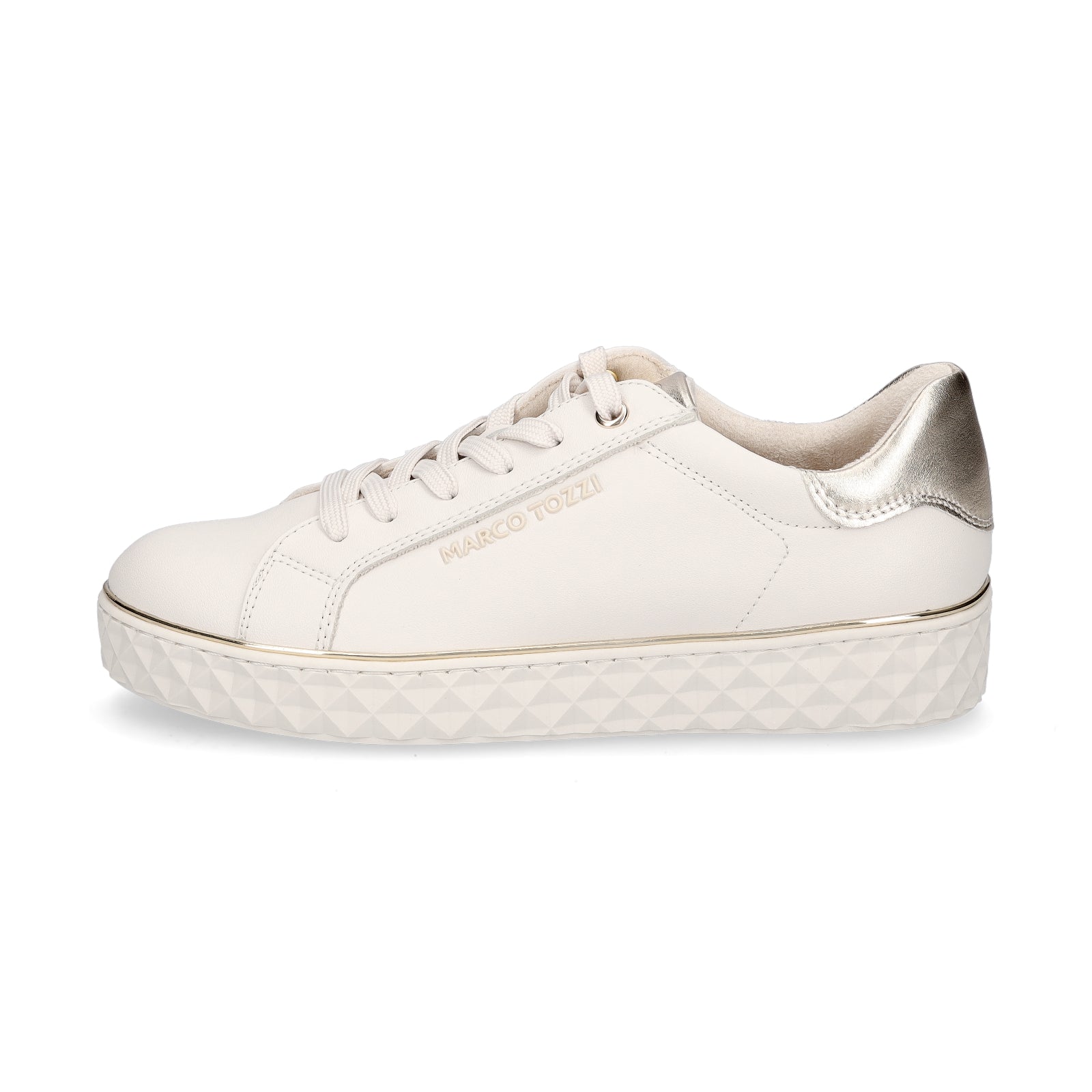 Marco Tozzi women's sneakers cream