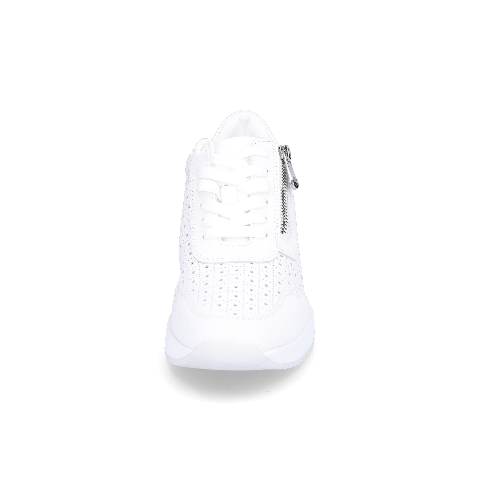 Marco Tozzi Damen Keil Sneaker weiß