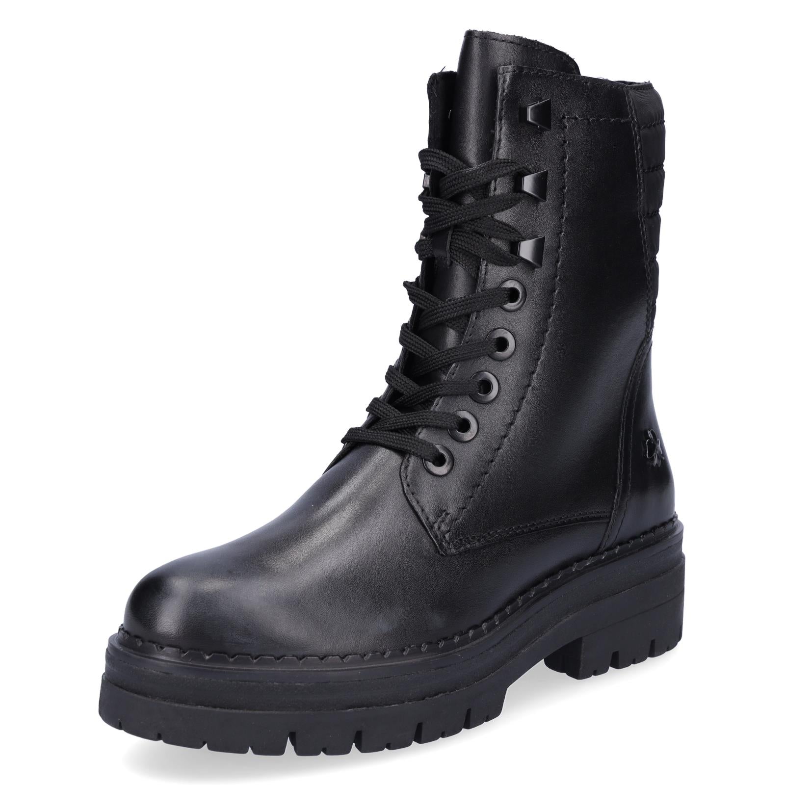 Marco Tozzi by GMK women's lace-up boot black