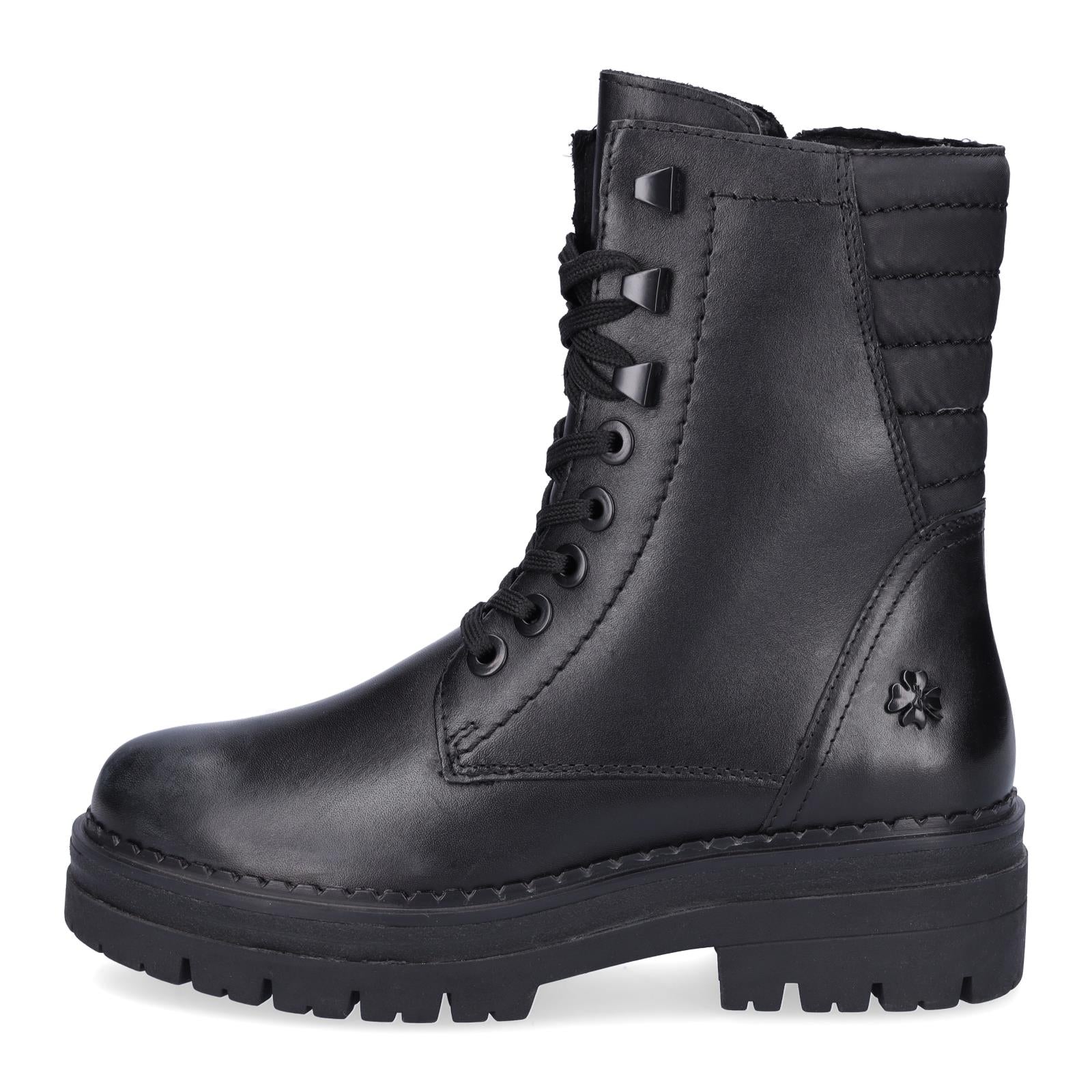 Marco Tozzi by GMK women's lace-up boot black
