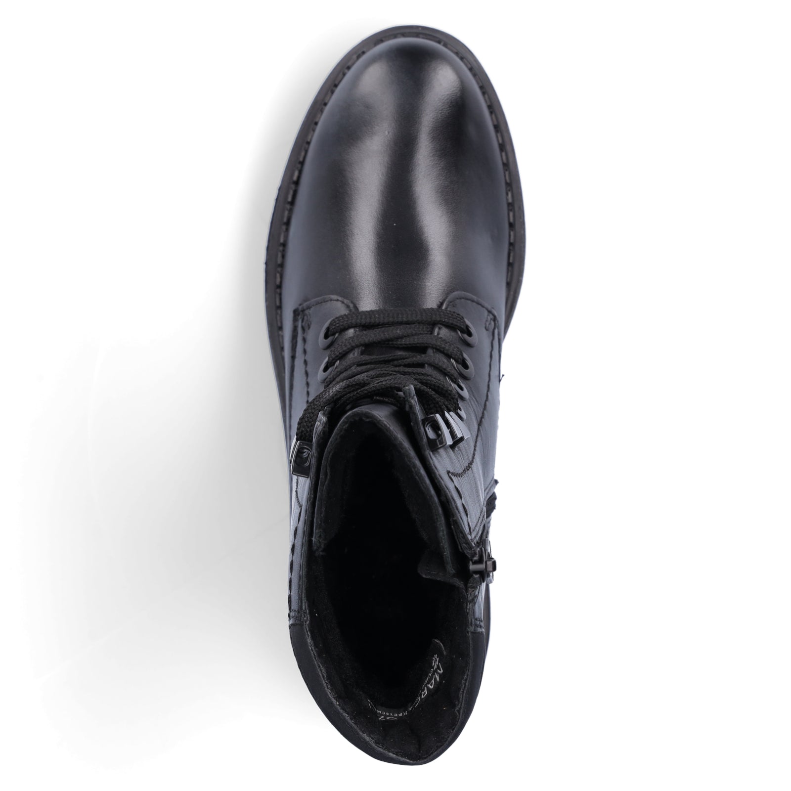 Marco Tozzi by GMK women's lace-up boot black