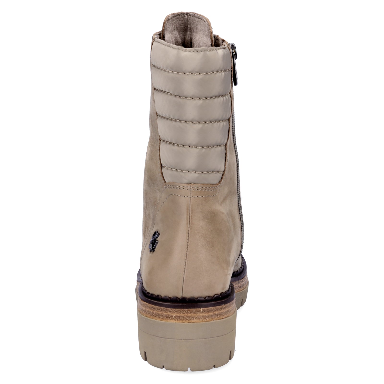 Marco Tozzi by GMK women's lace-up boot beige