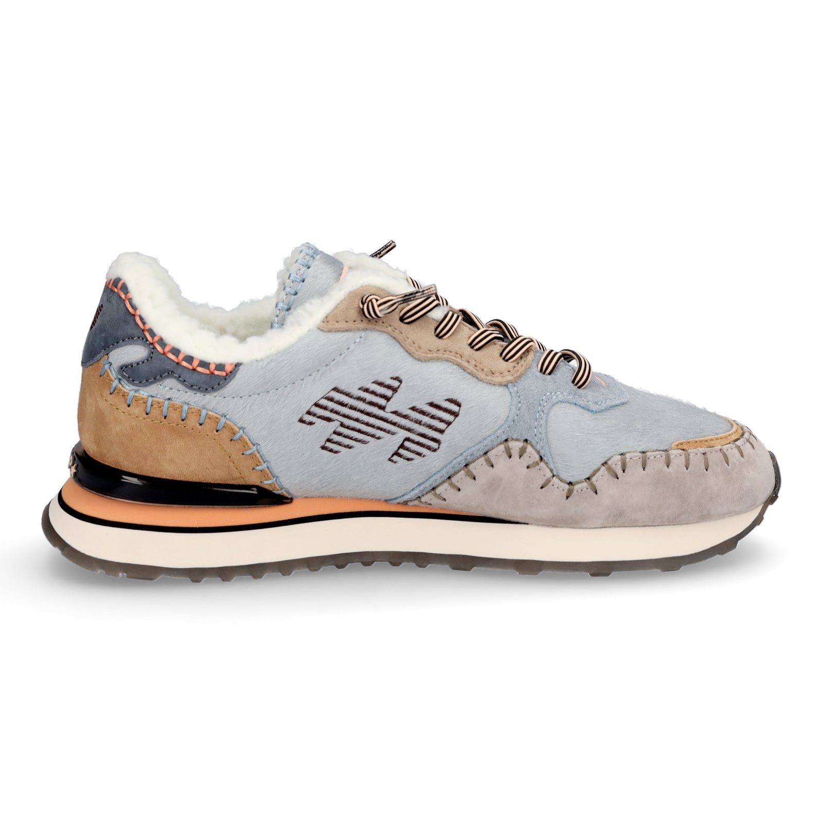 Maripé Damen Sneaker Amsterdam blau combi