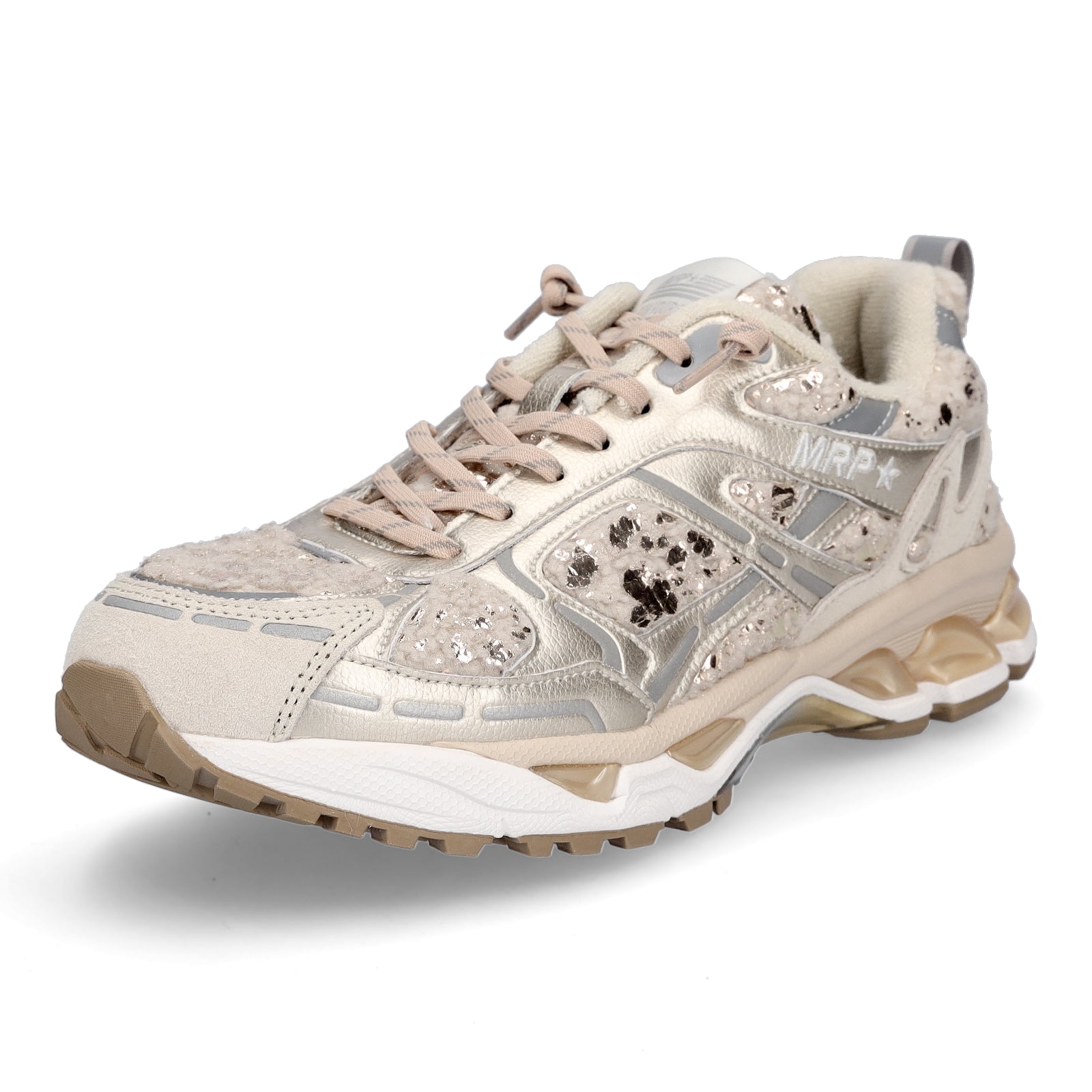 Maripé Damen Sneaker Amsterdam beige combi