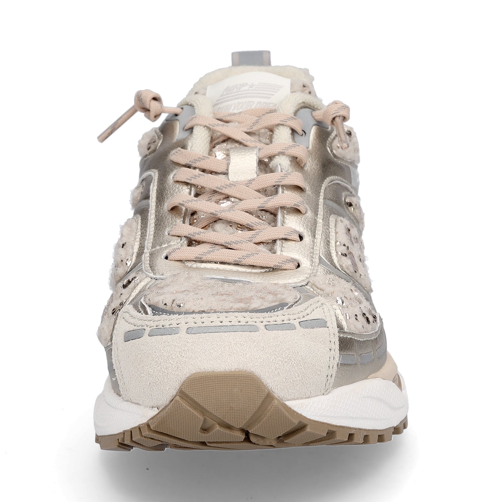 Maripé Damen Sneaker Amsterdam beige combi