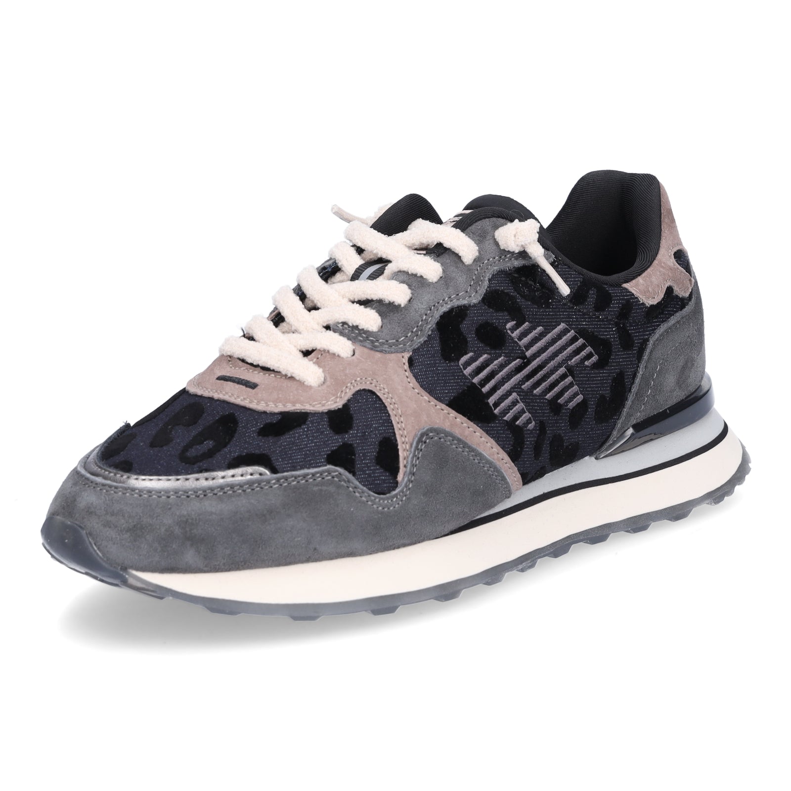 Maripé Damen Sneaker Amsterdam grau leo