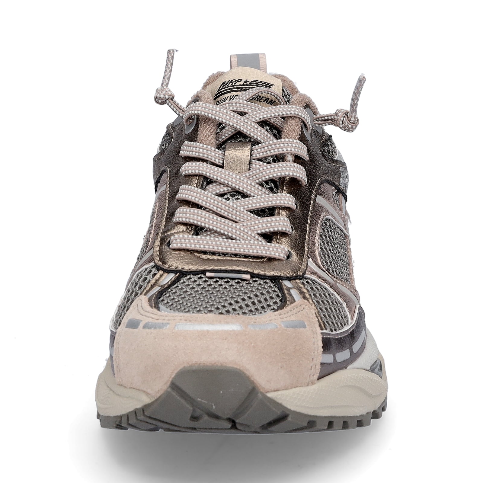 Maripé Damen Sneaker Amsterdam metallic combi