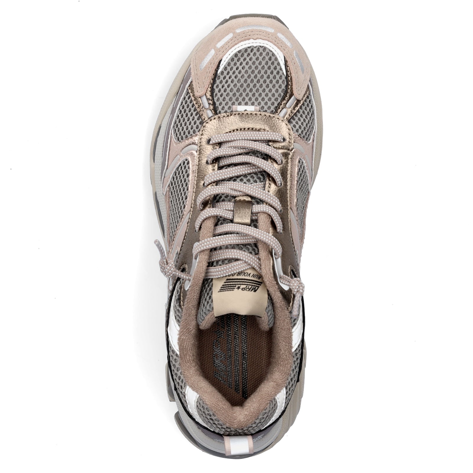 Maripé Damen Sneaker Amsterdam metallic combi