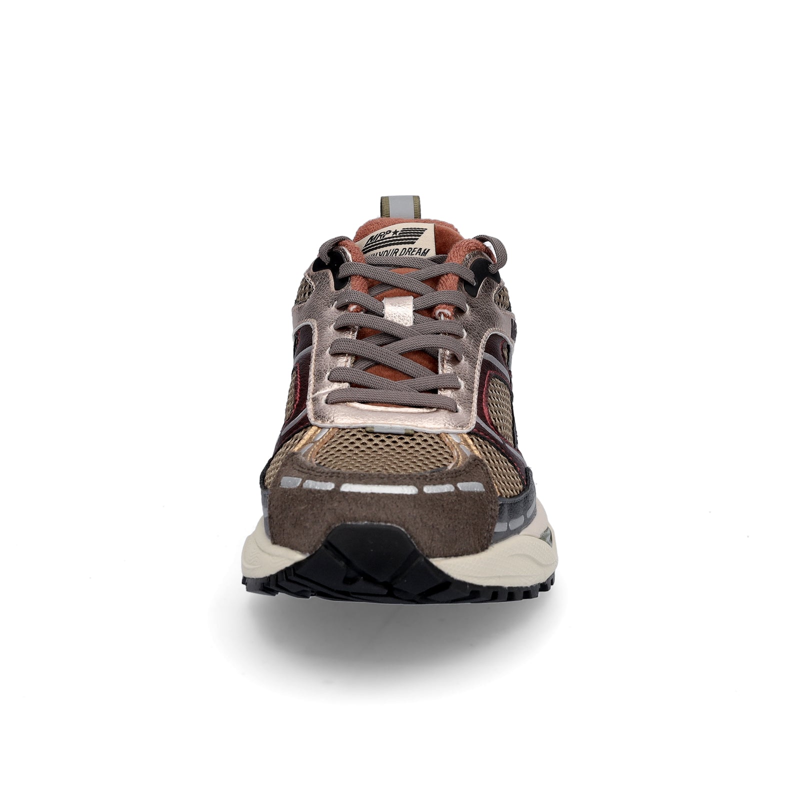 Maripé Damen Sneaker Amsterdam metallic combi