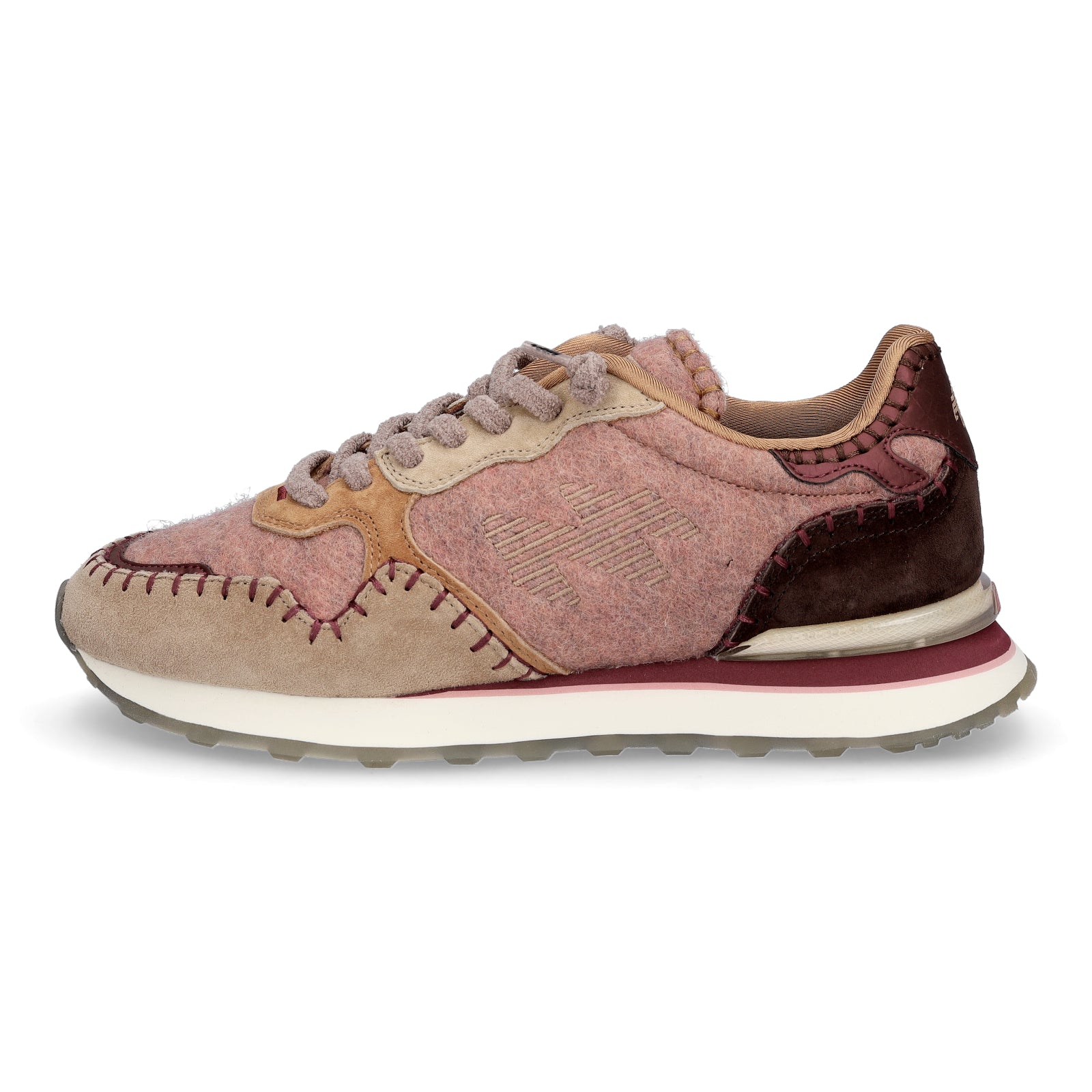 Maripé Damen Sneaker Amsterdam rosa combi