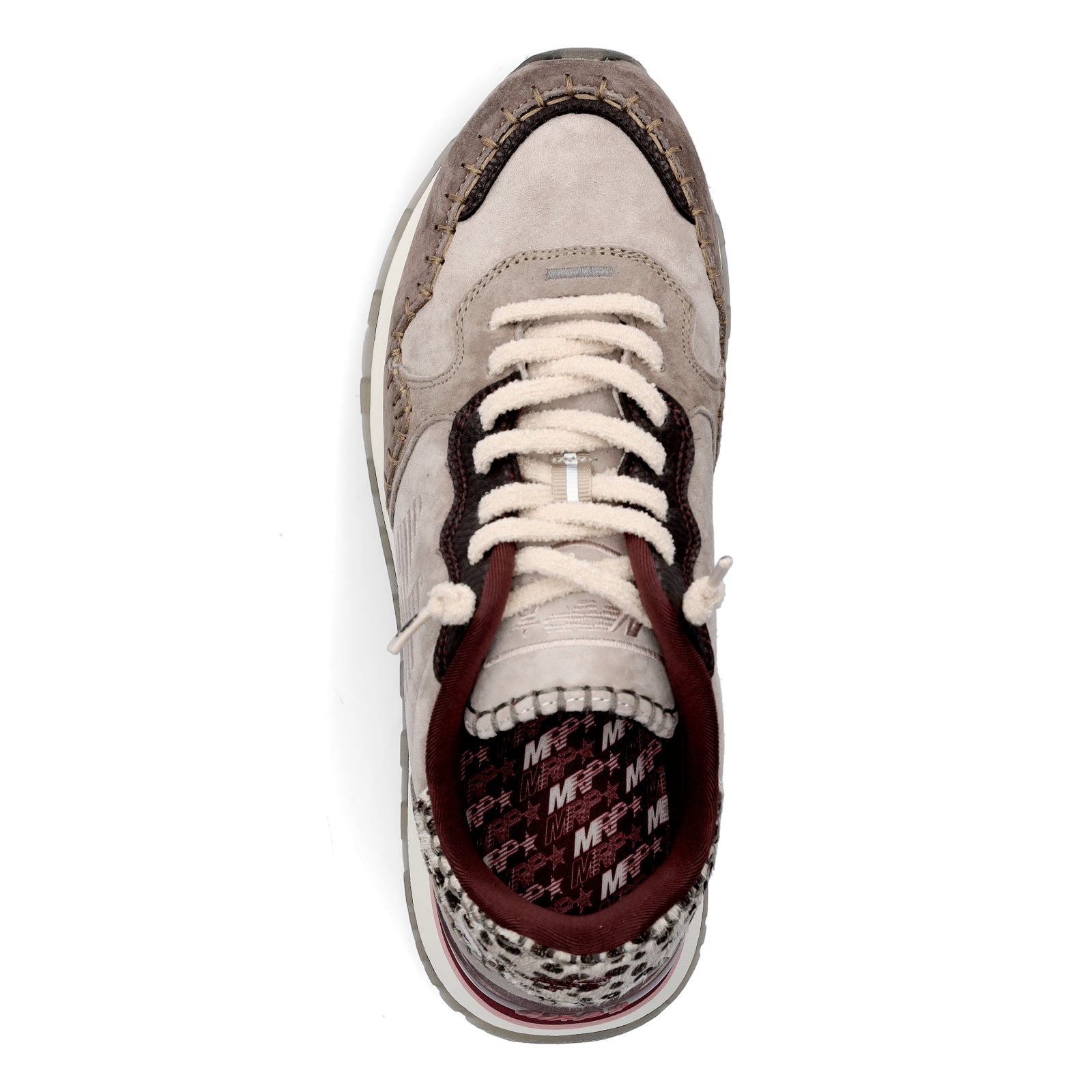 Maripé women's sneakers Amsterdam gray taupe