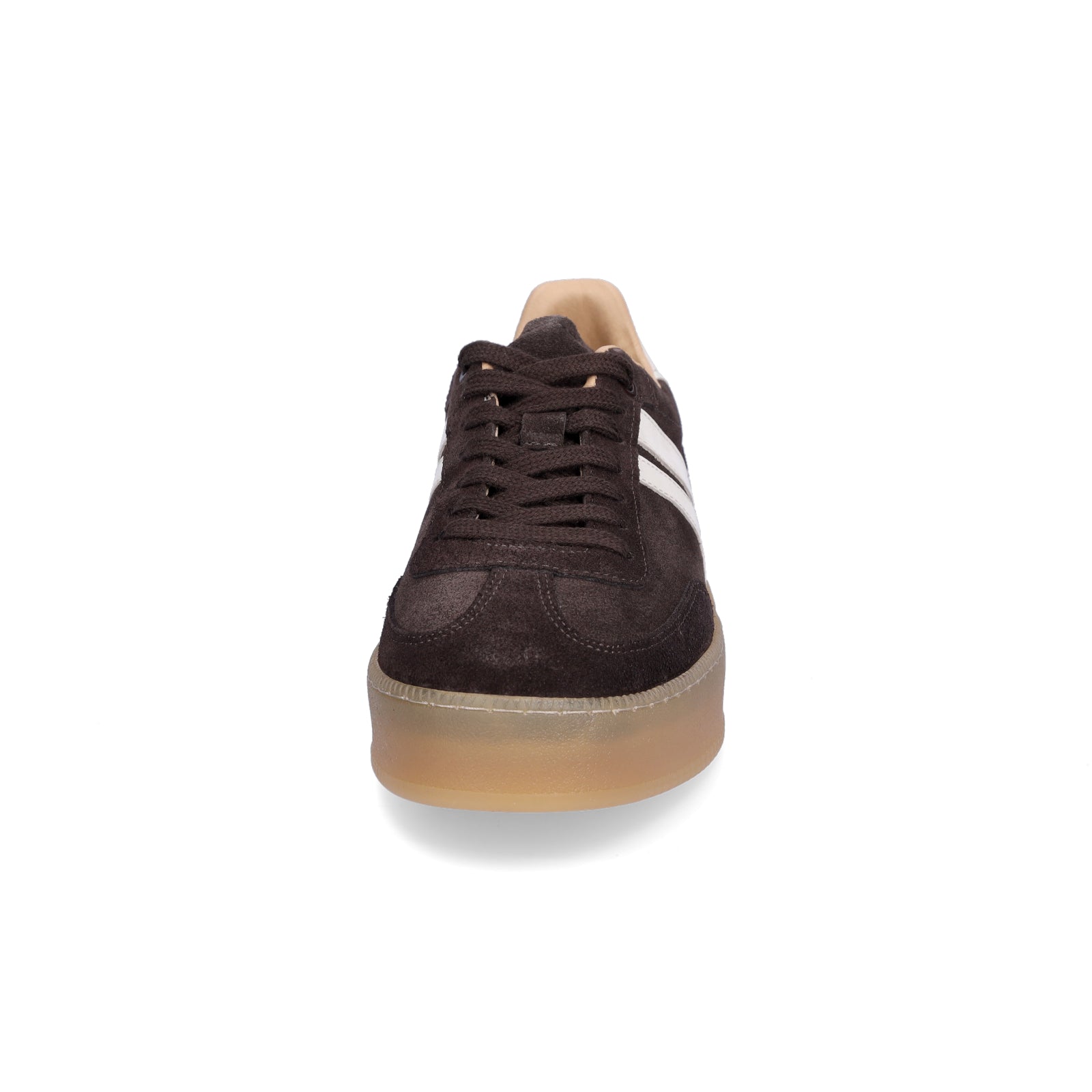 dark brown/cream