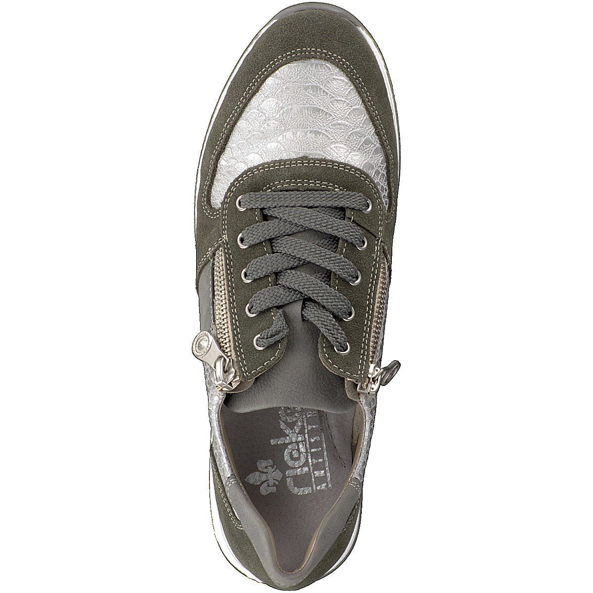 Rieker women's sneakers green