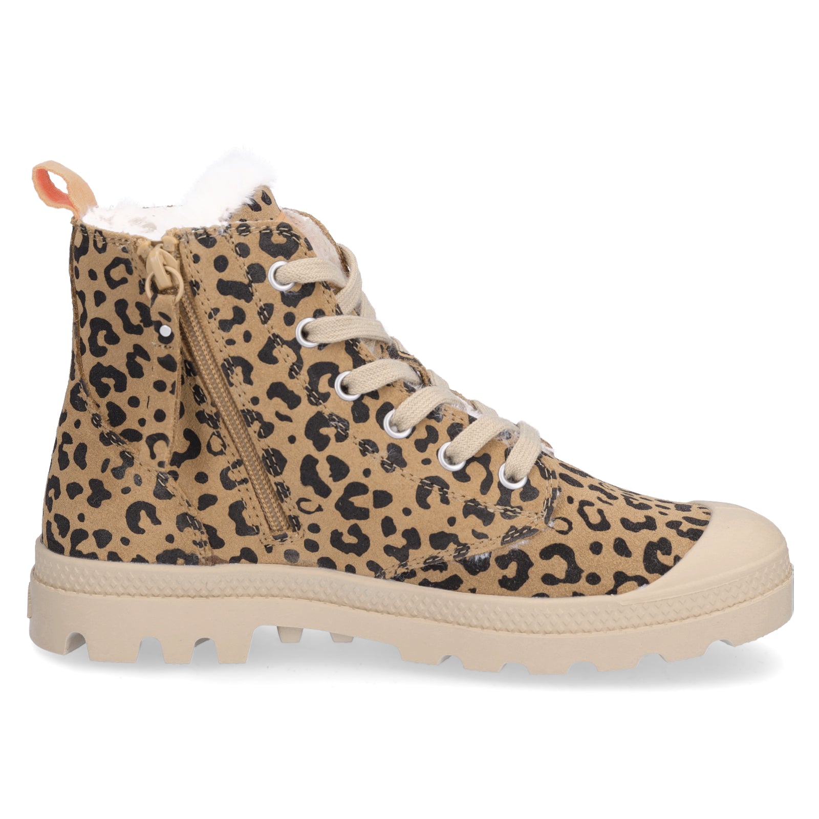 Palladium Damen Sneaker Pampa Hi Zip Wl braun Leo