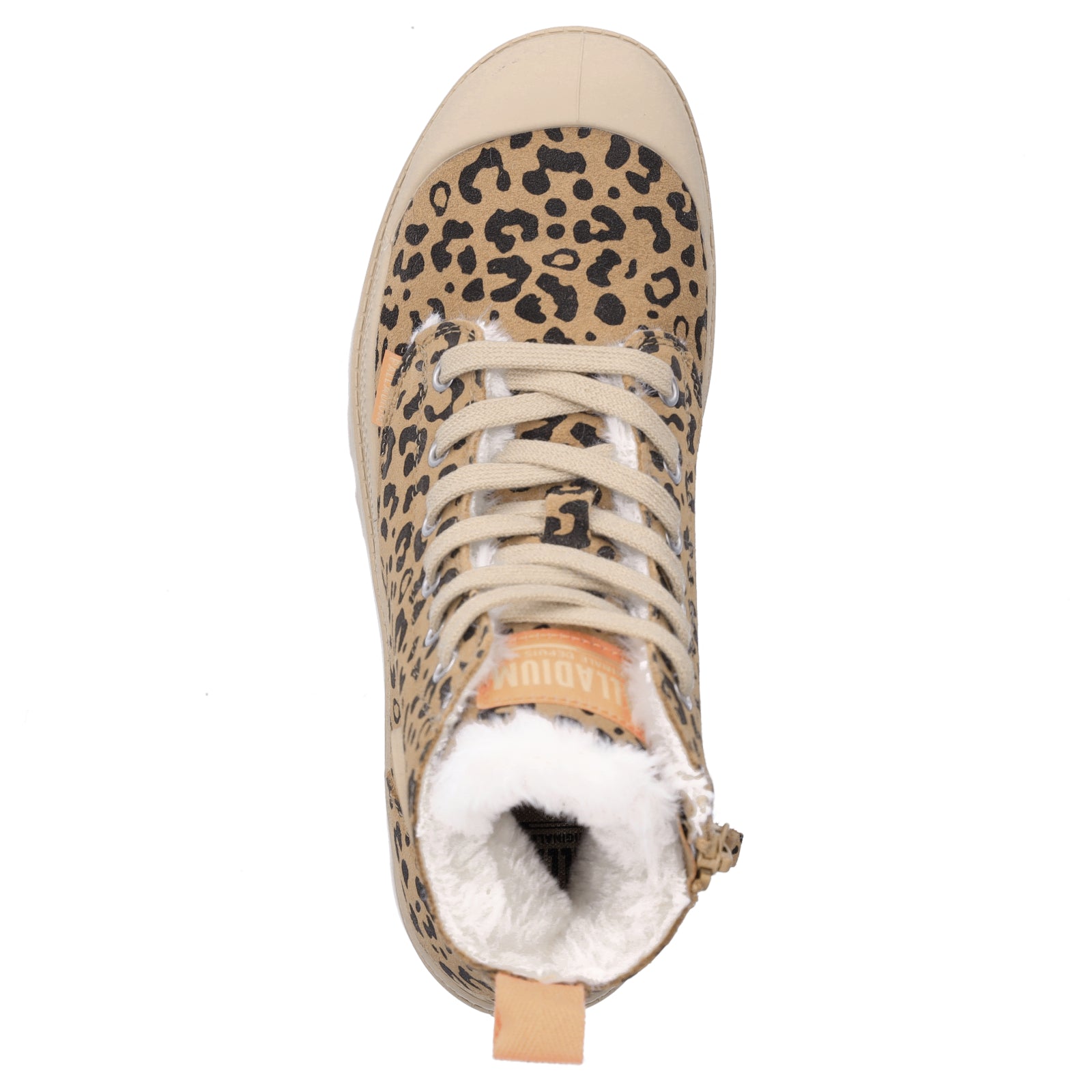 Palladium Damen Sneaker Pampa Hi Zip Wl braun Leo
