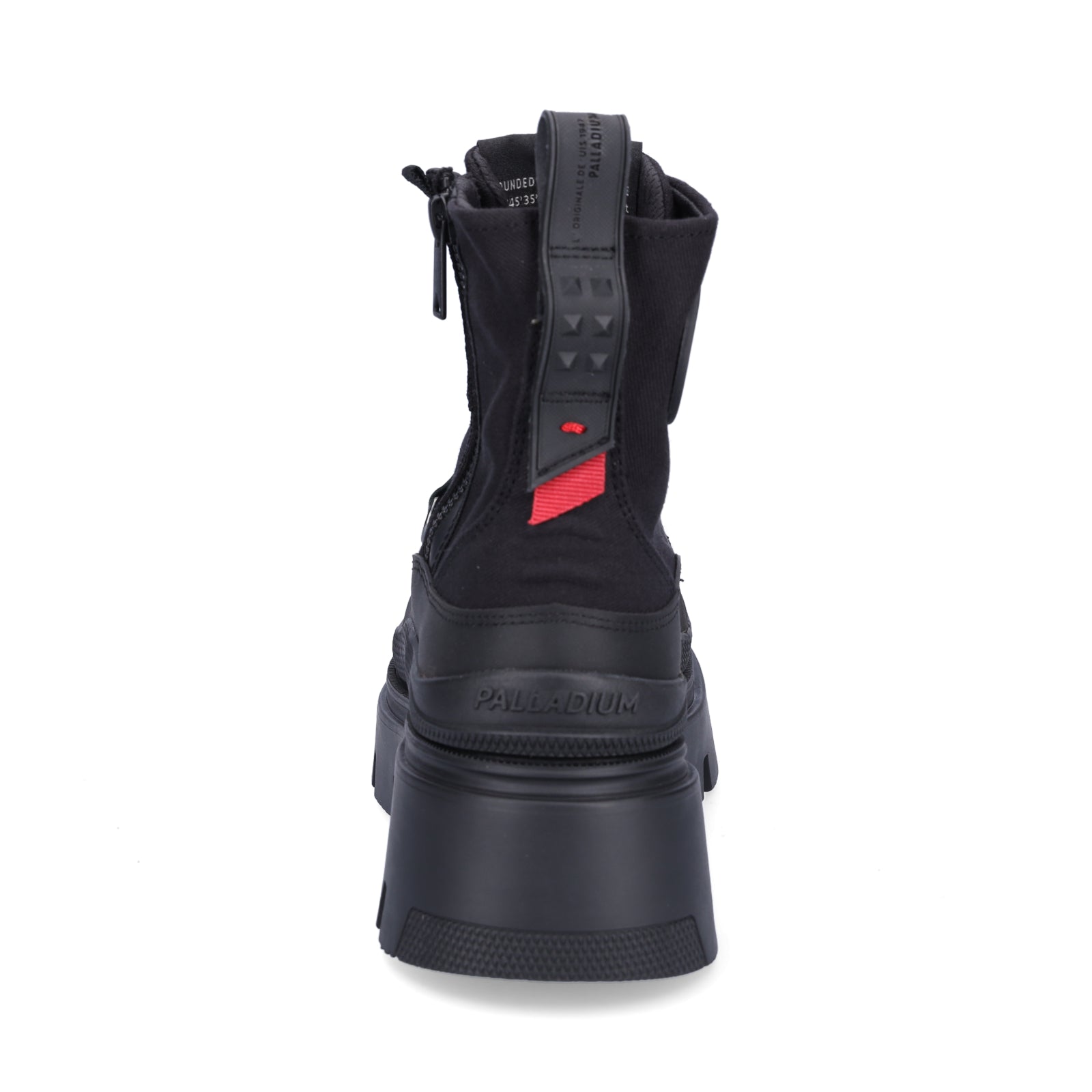 Palladium Damen Schnürboot Pallasquad Zip Tx schwarz