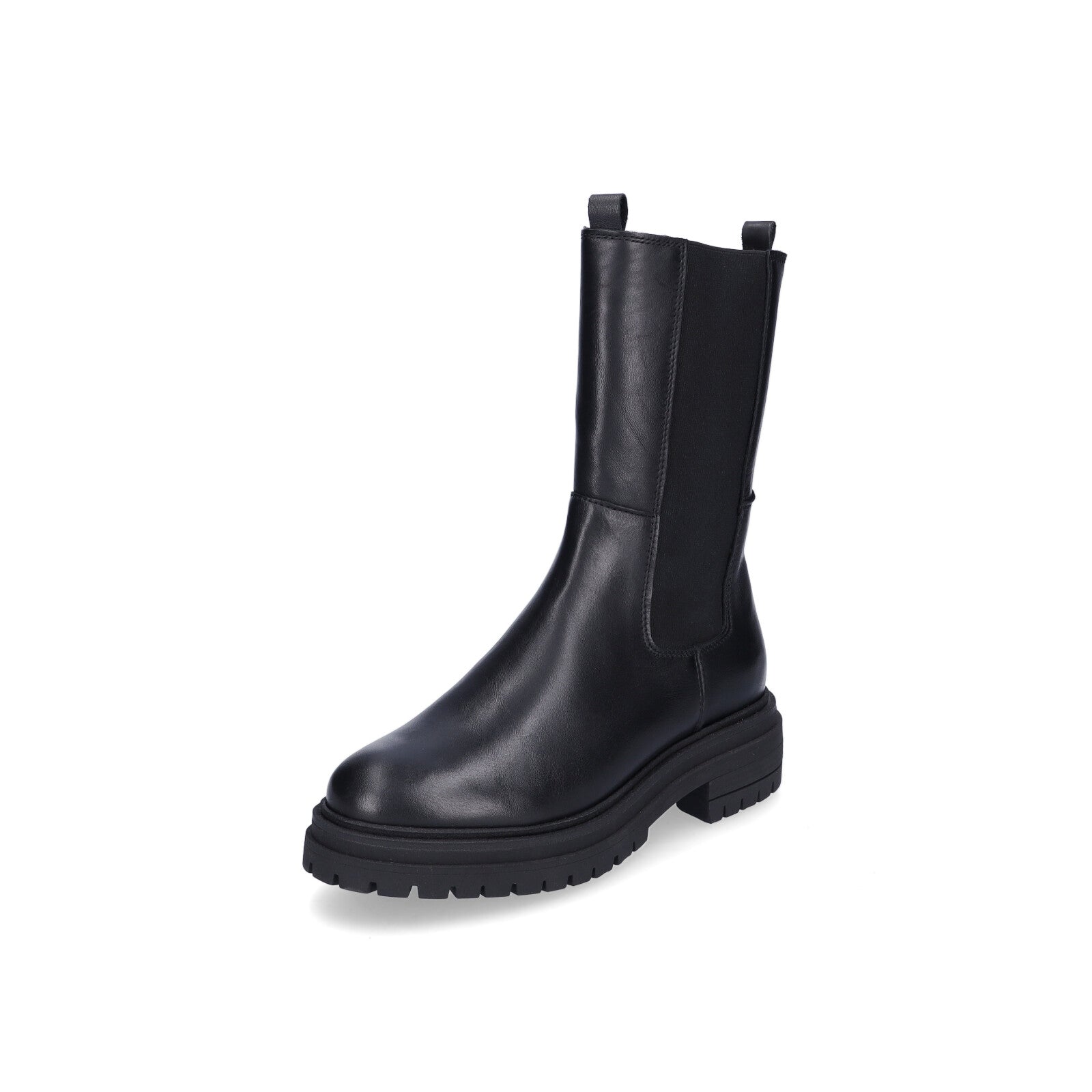 Palpa Damen Chelsea Stiefel schwarz