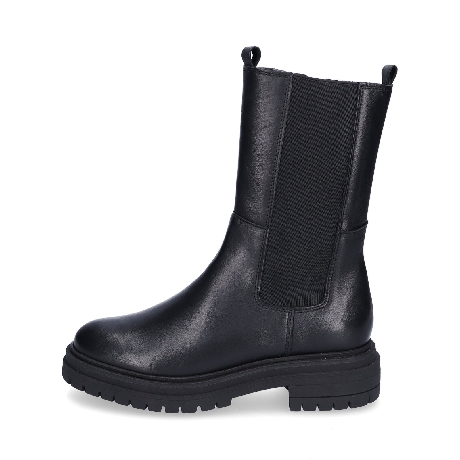 Palpa Damen Chelsea Stiefel schwarz