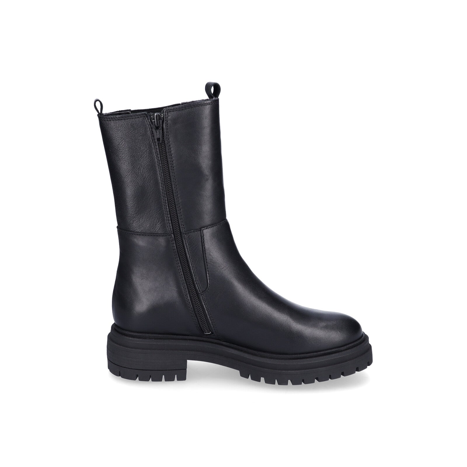 Palpa Damen Chelsea Stiefel schwarz