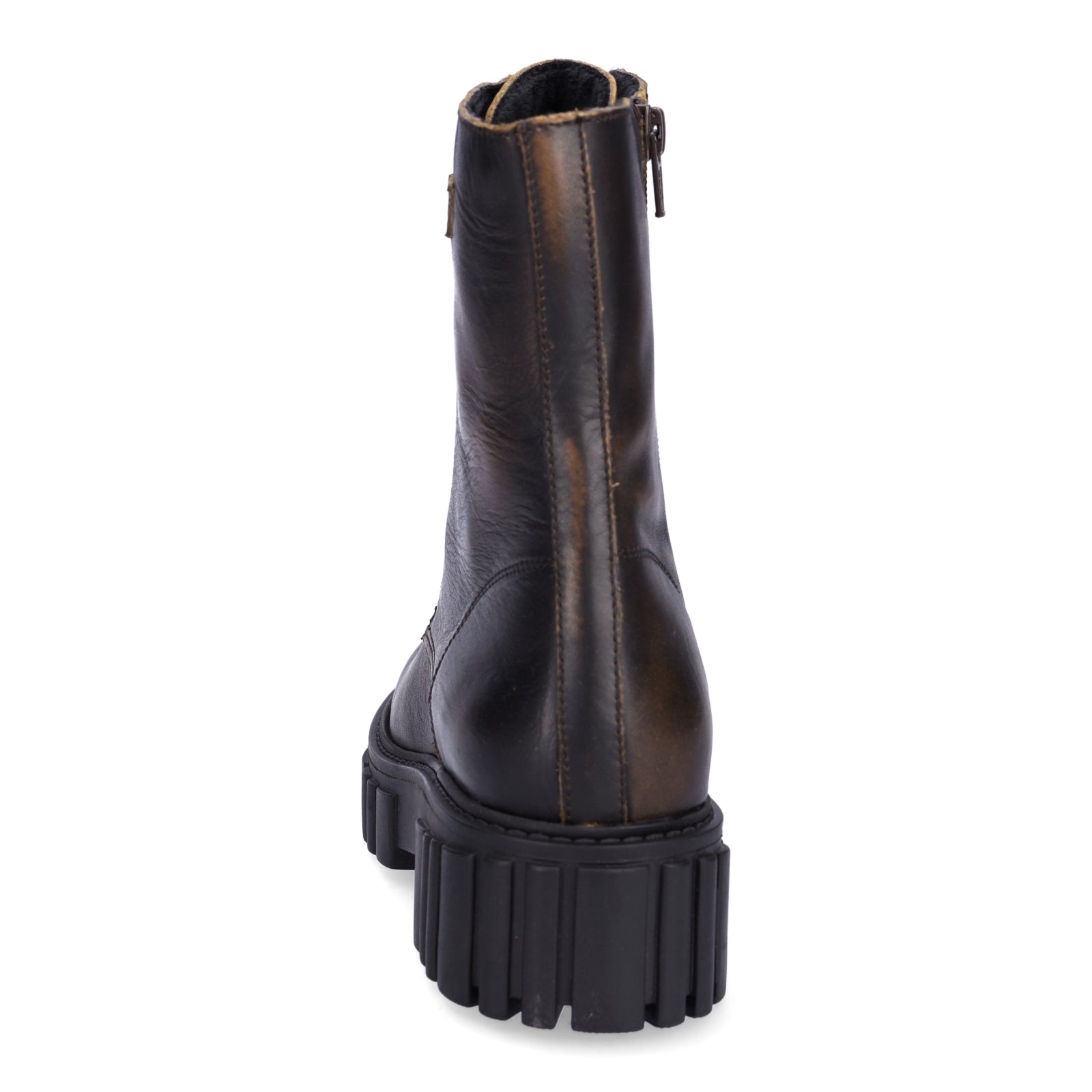 Palpa Damen Schnürstiefelette cognac