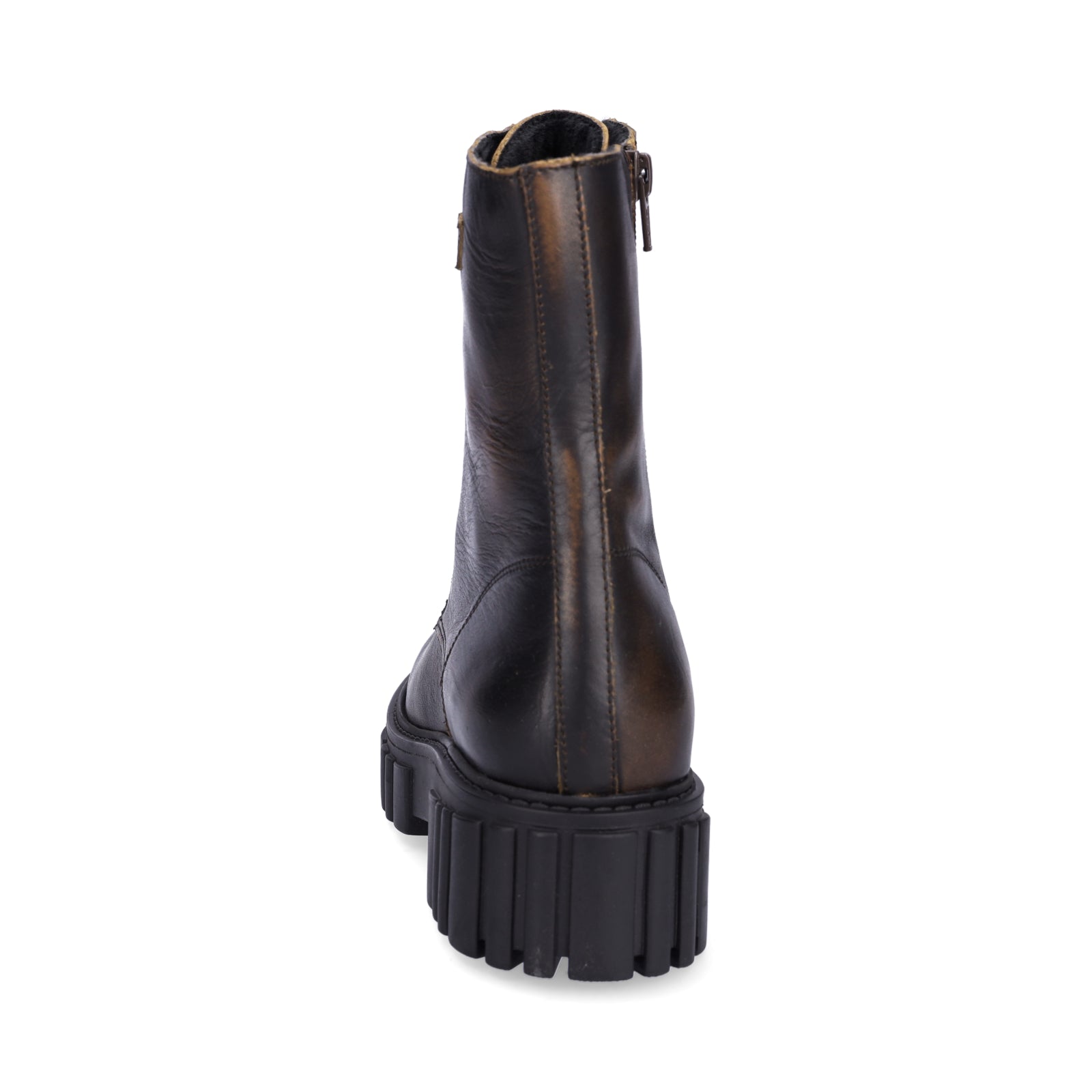 Palpa Damen Schnürstiefelette cognac