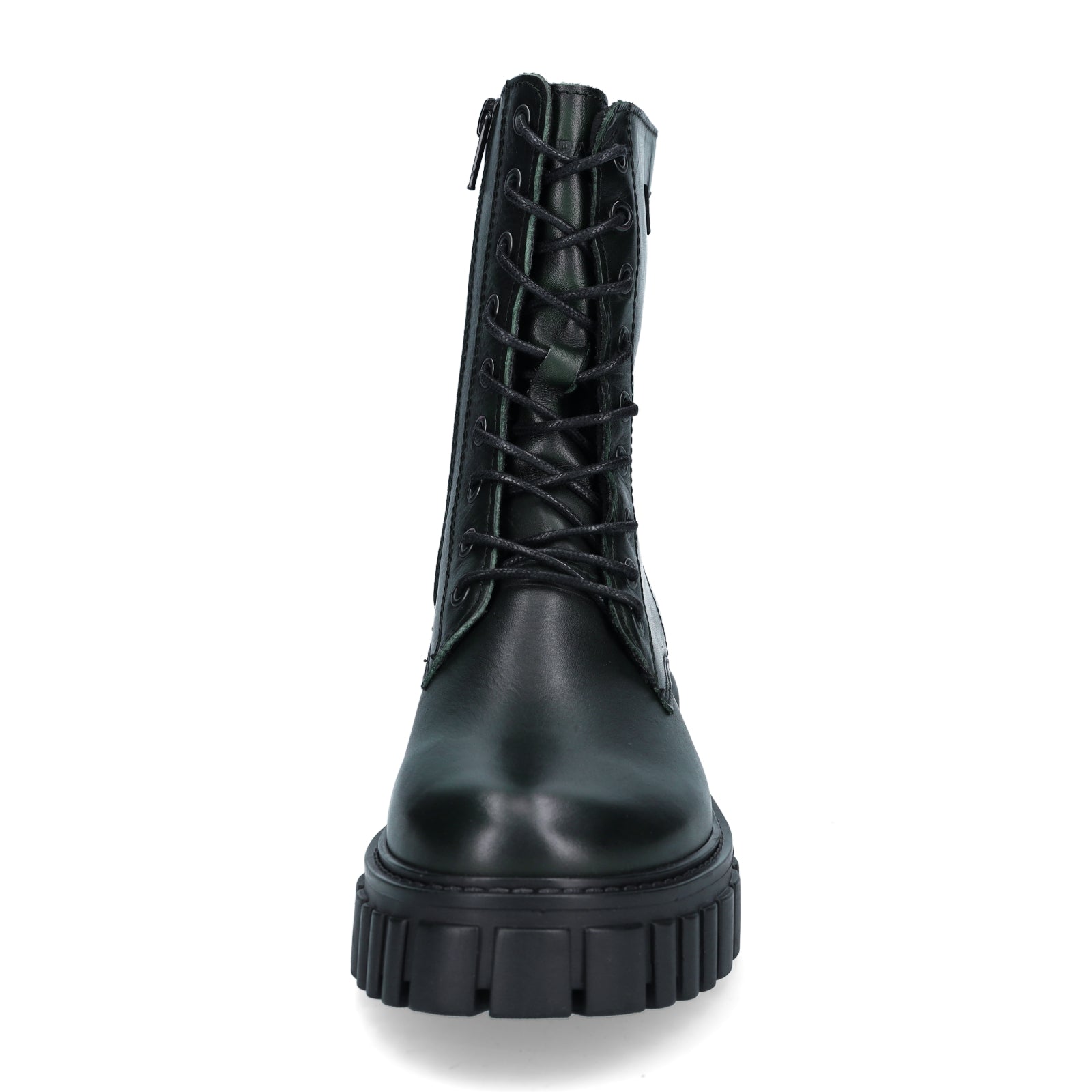 Palpa Damen Schnürstiefelette grün