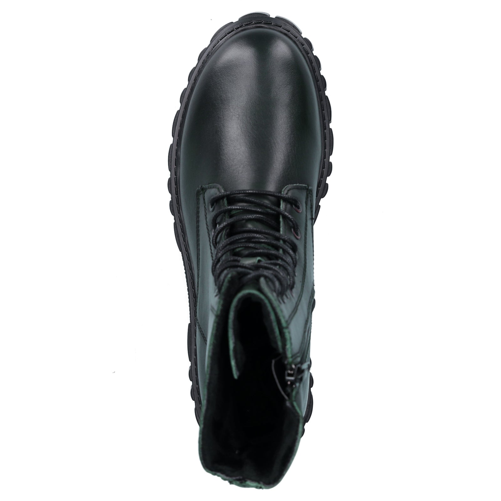 Palpa Damen Schnürstiefelette grün