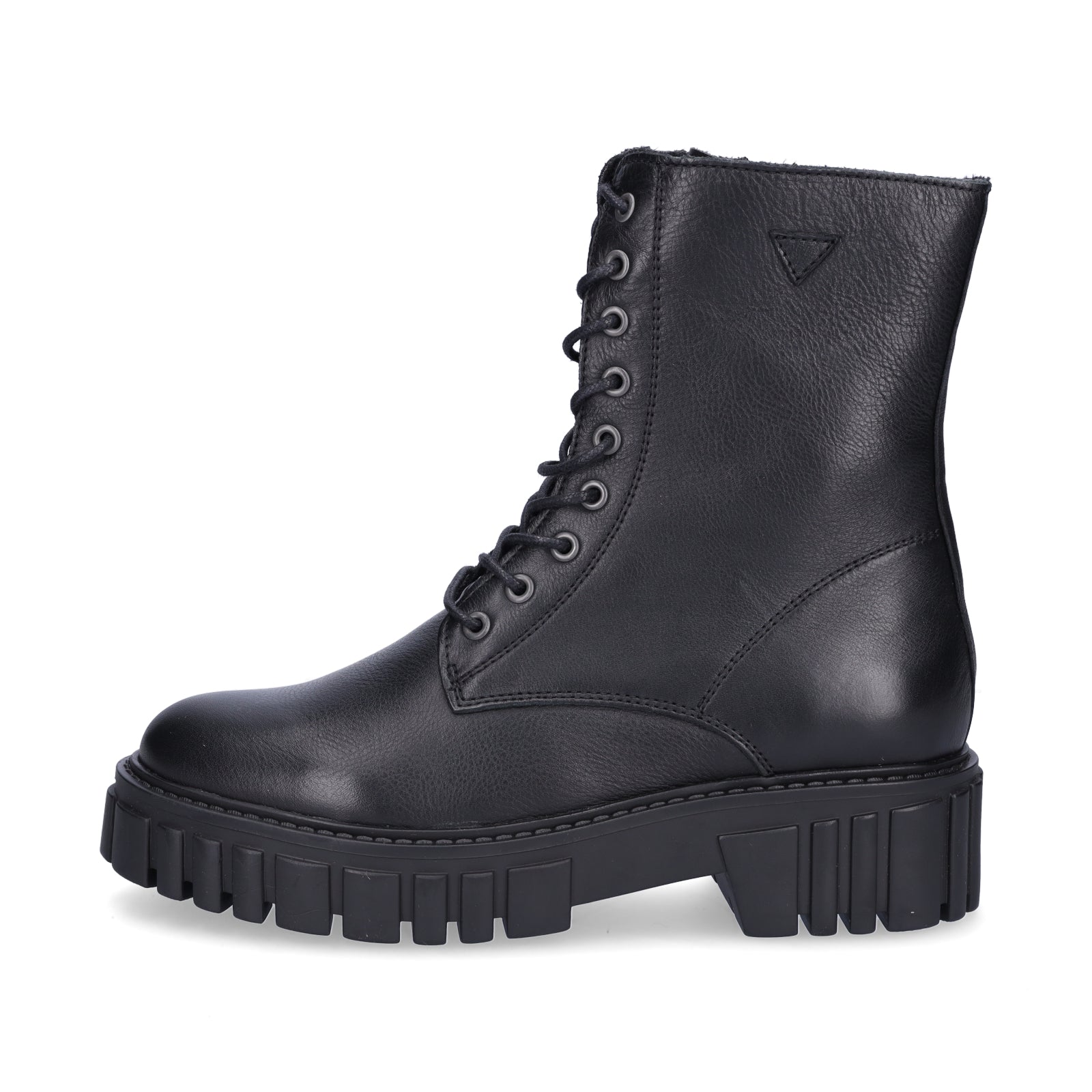 Palpa Damen Schnürstiefelette schwarz