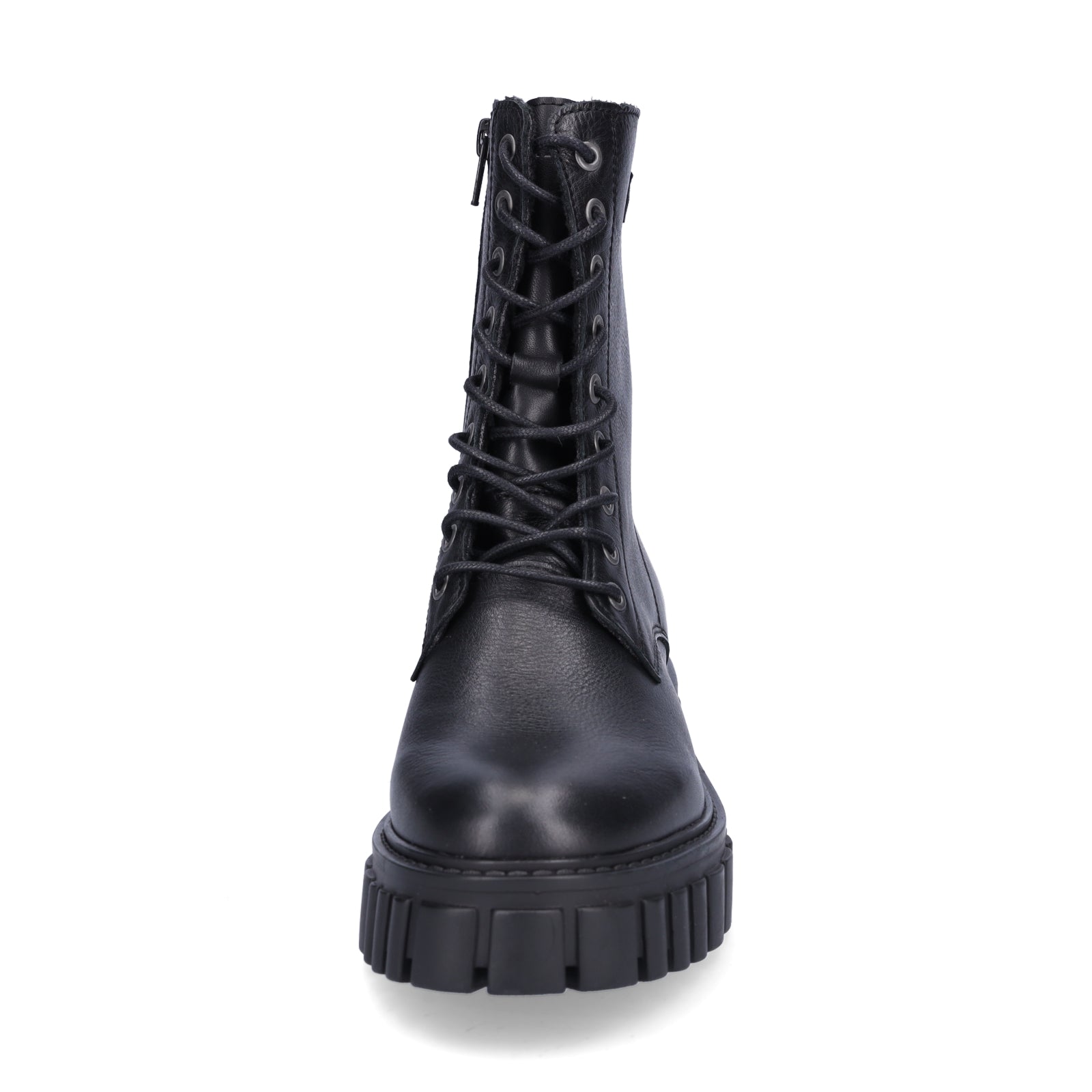 Palpa Damen Schnürstiefelette schwarz