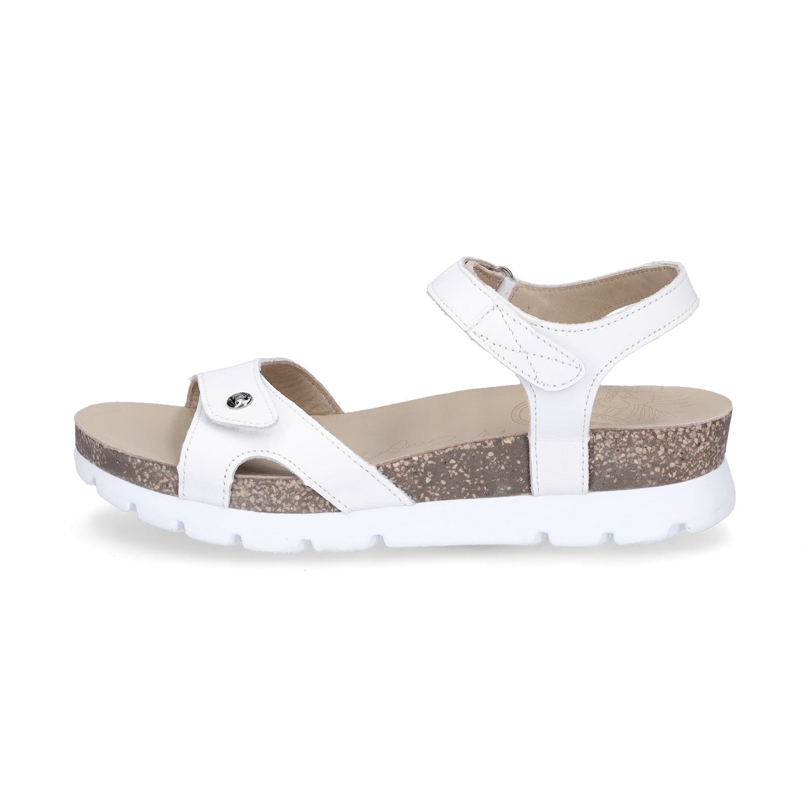 Panama Jack women's sandals white