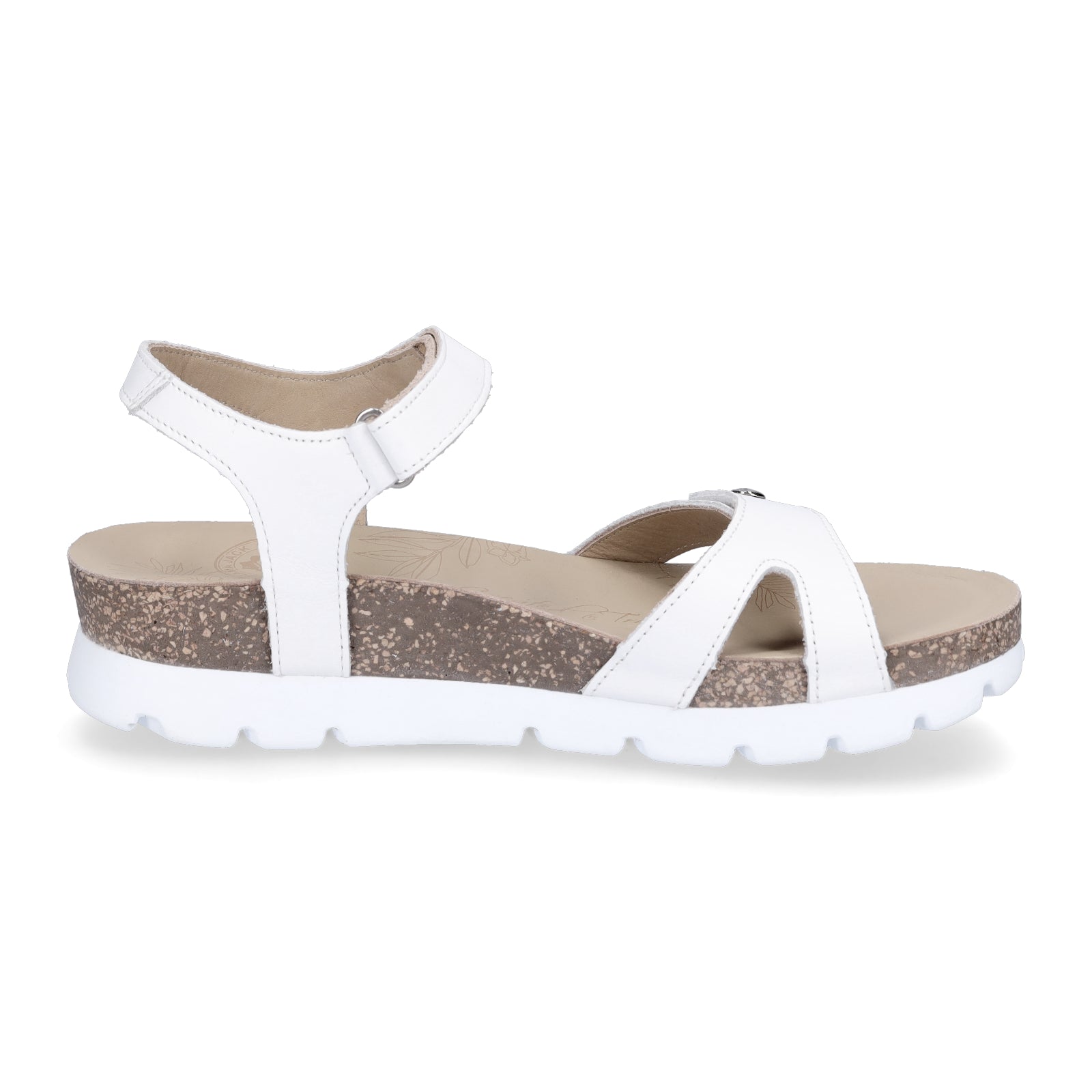 Panama Jack women's sandals white