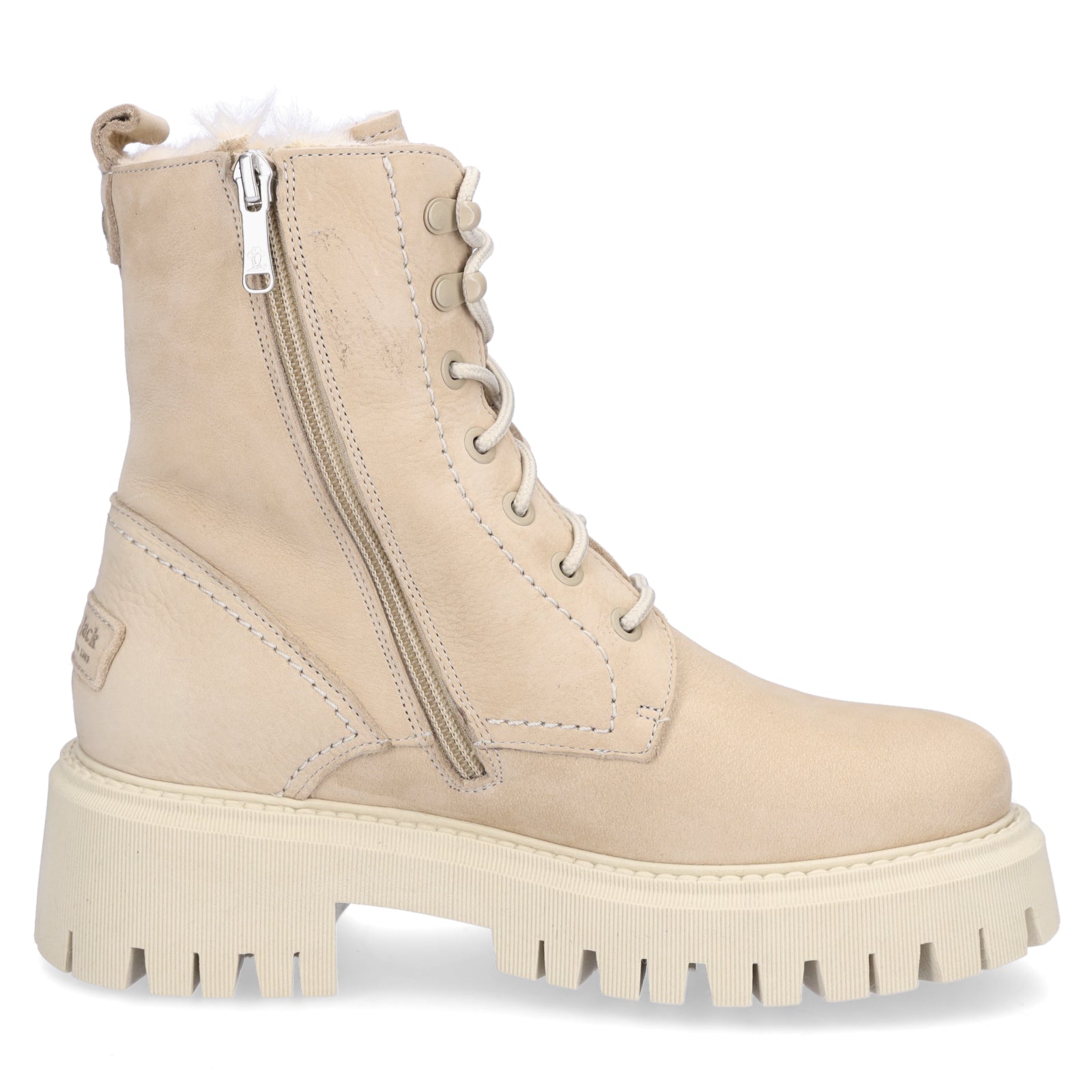 Panama Jack Damen Schnürboot beige