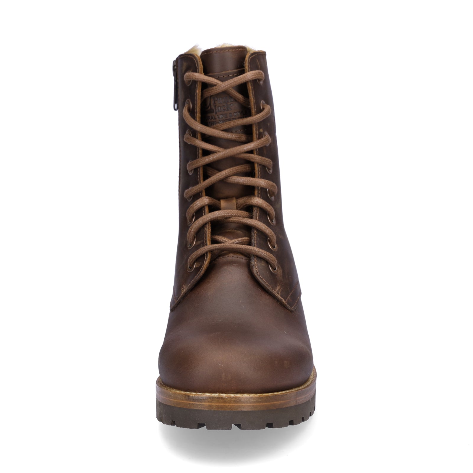 Panama Jack Damen Schnürstiefelette braun