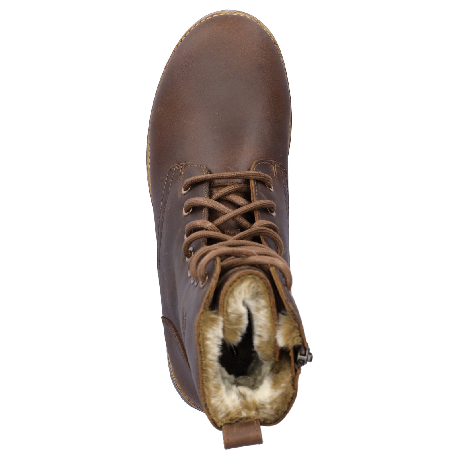 Panama Jack Damen Schnürstiefelette braun