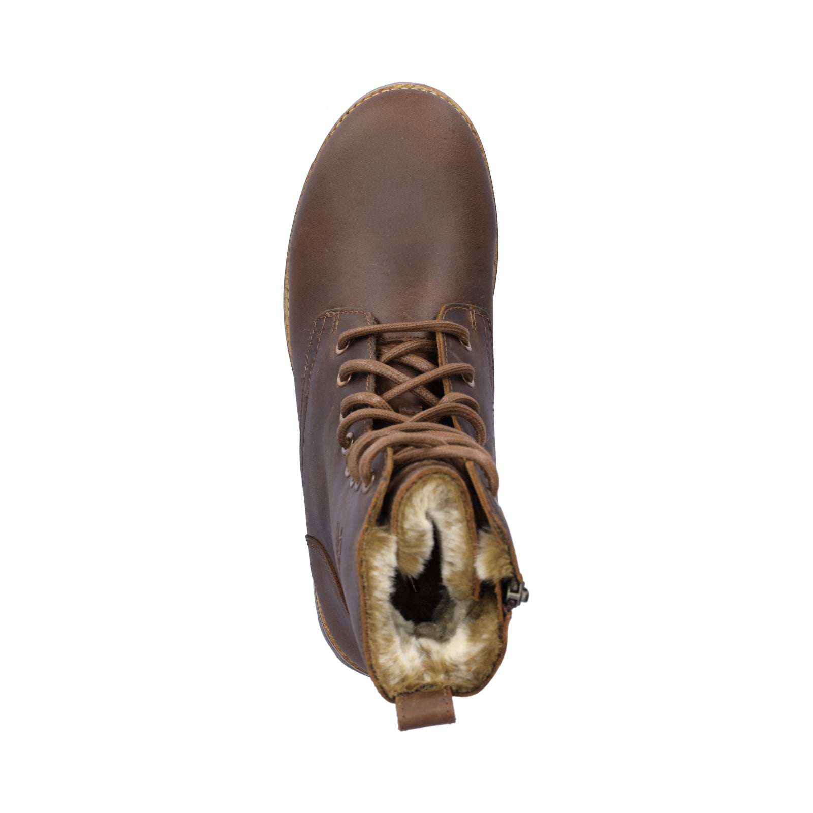 Panama Jack Damen Schnürstiefelette braun