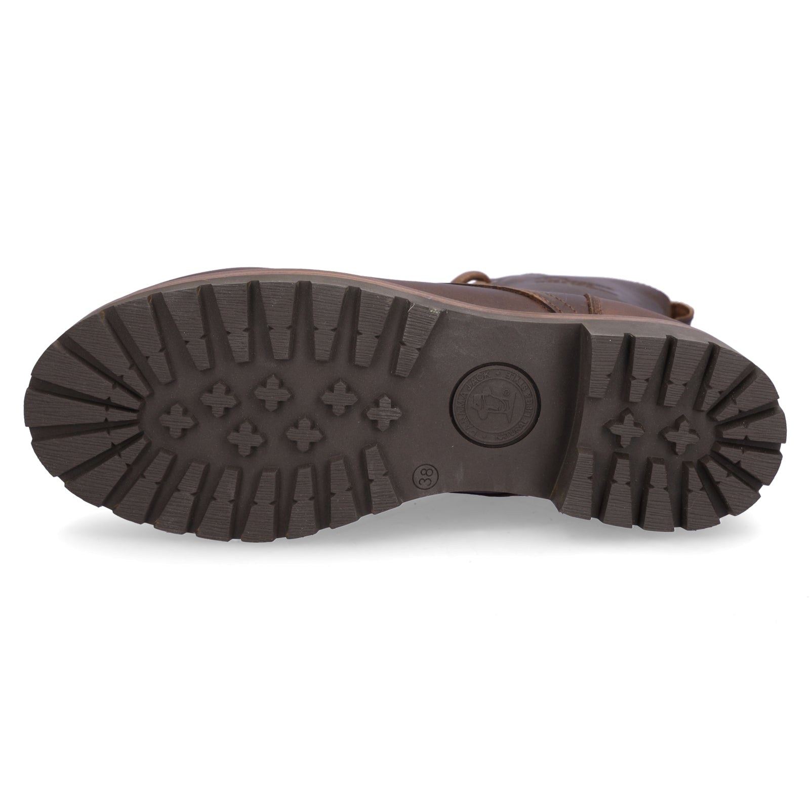 Panama Jack Damen Schnürstiefelette braun
