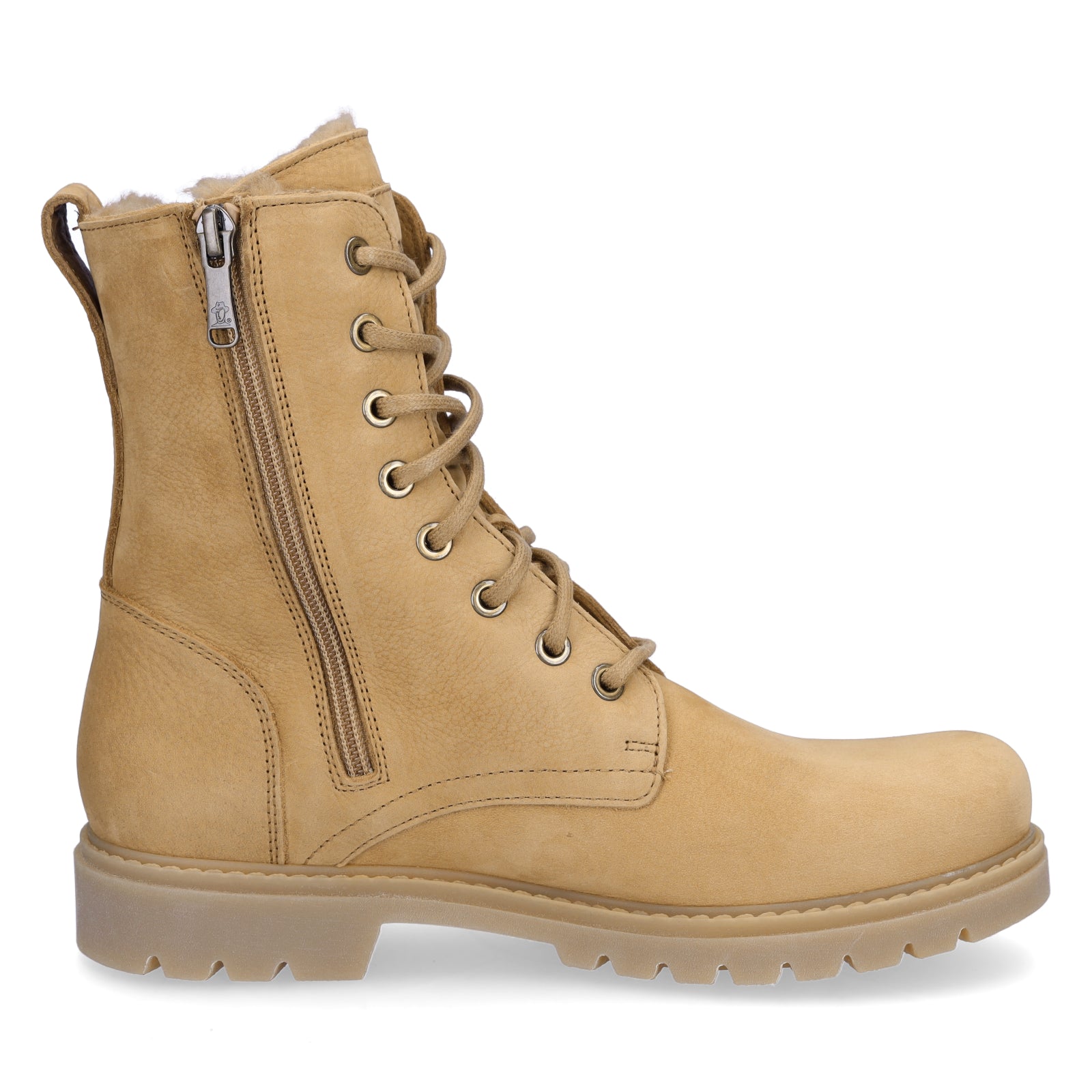 Panama Jack Damen Schnürstiefelette braun