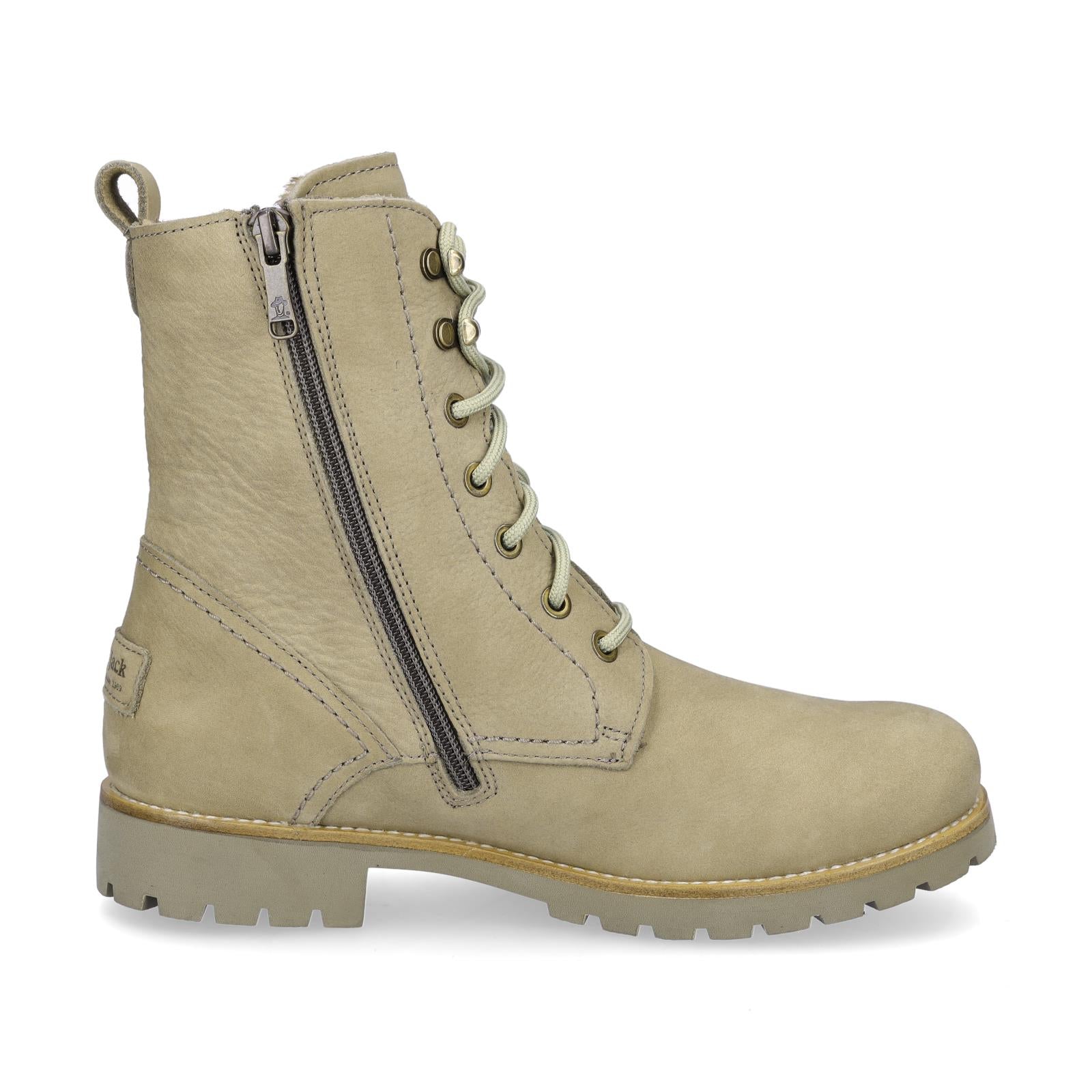 Panama Jack Damen Schnürboot khaki