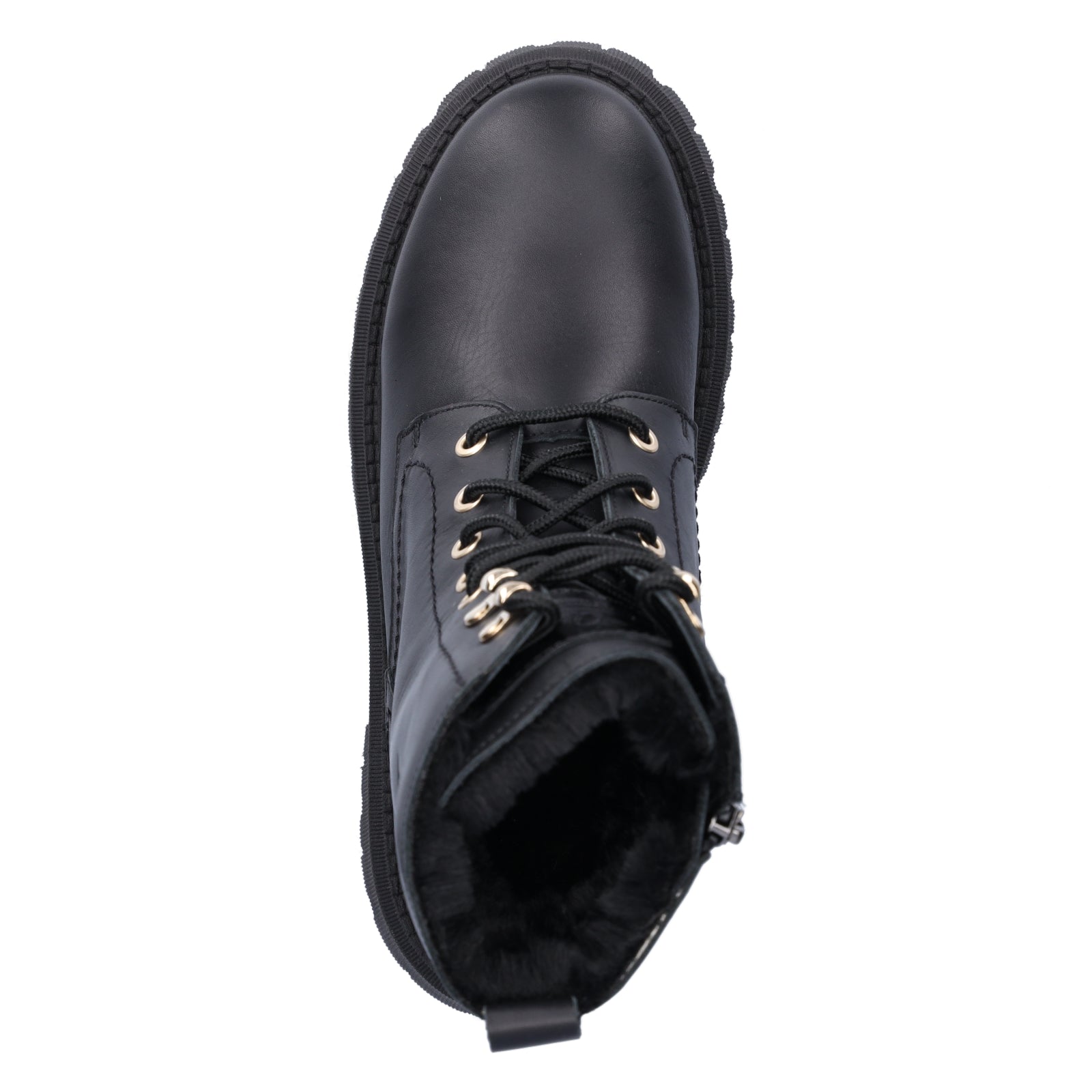 Panama Jack Damen Schnürboot schwarz