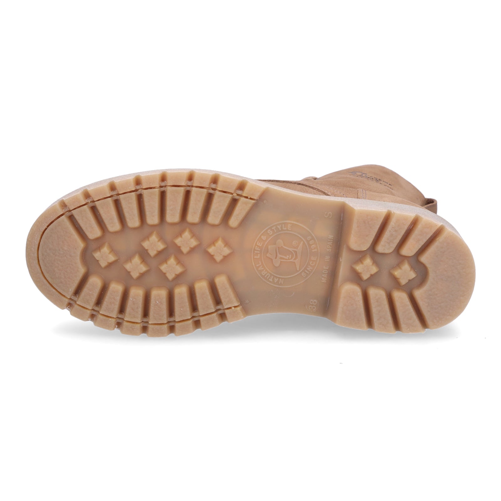 Panama Jack Damen Schnürstiefelette taupe