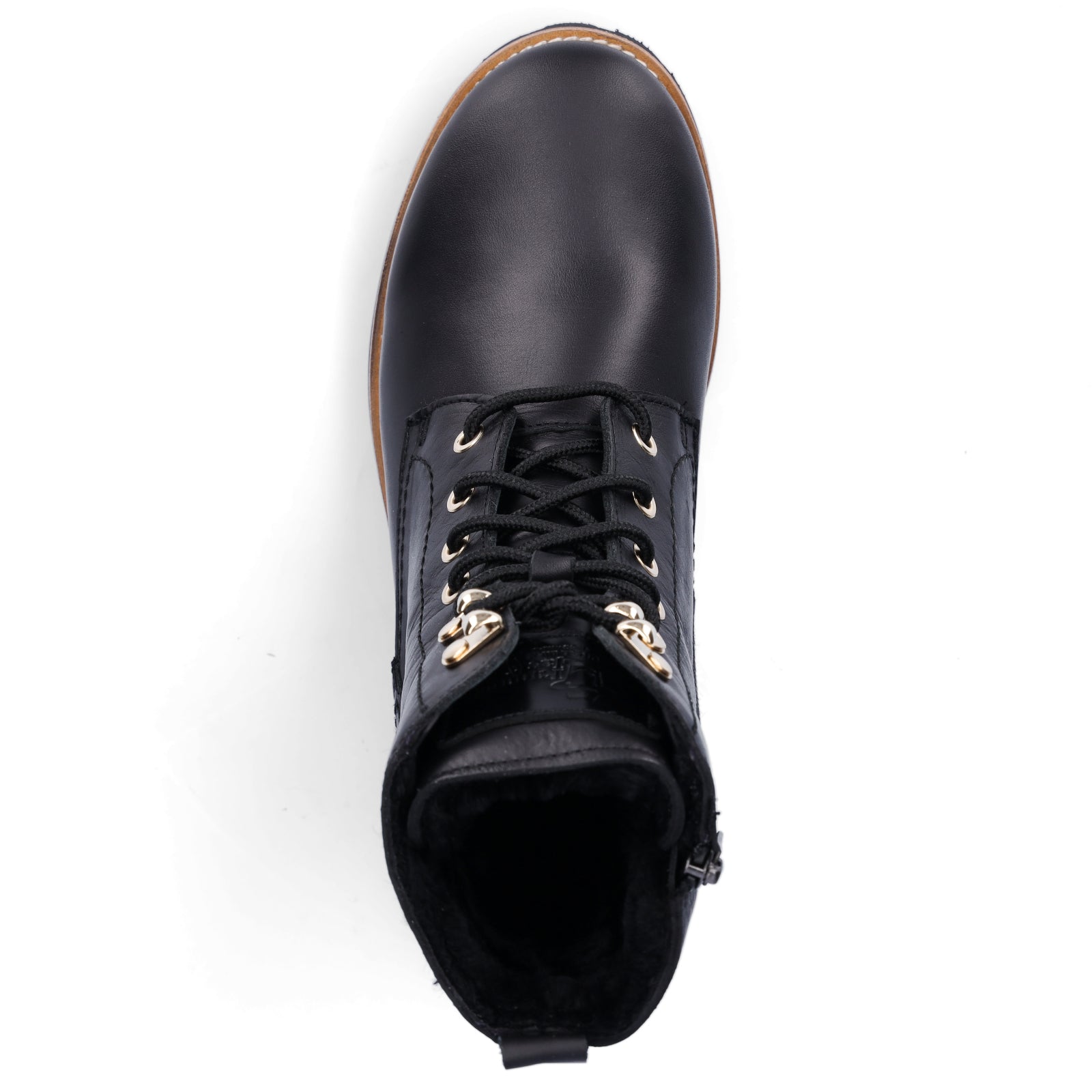 Panama Jack Damen Schnürstiefelette schwarz