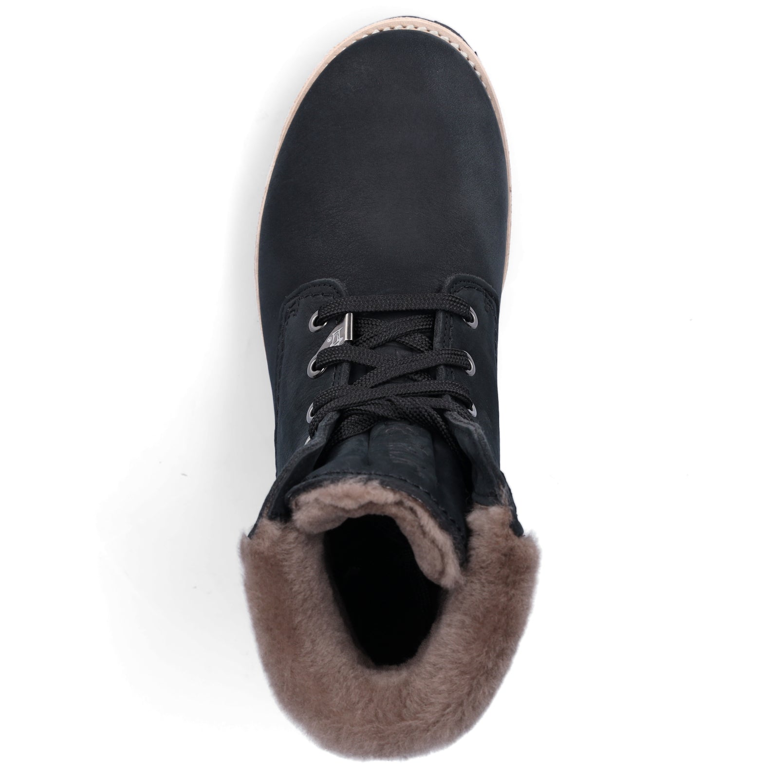 Panama Jack Damen Schnürstiefelette schwarz