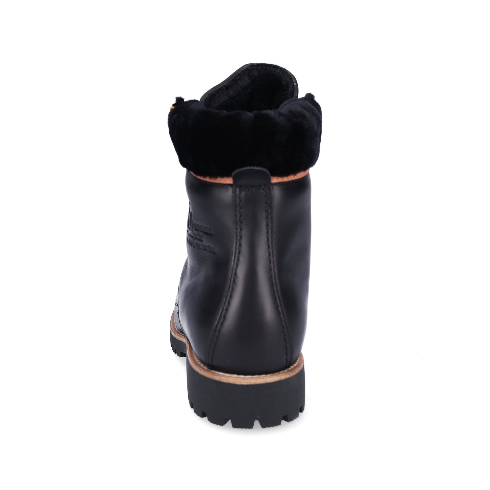 Panama Jack women's lace-up ankle boots black