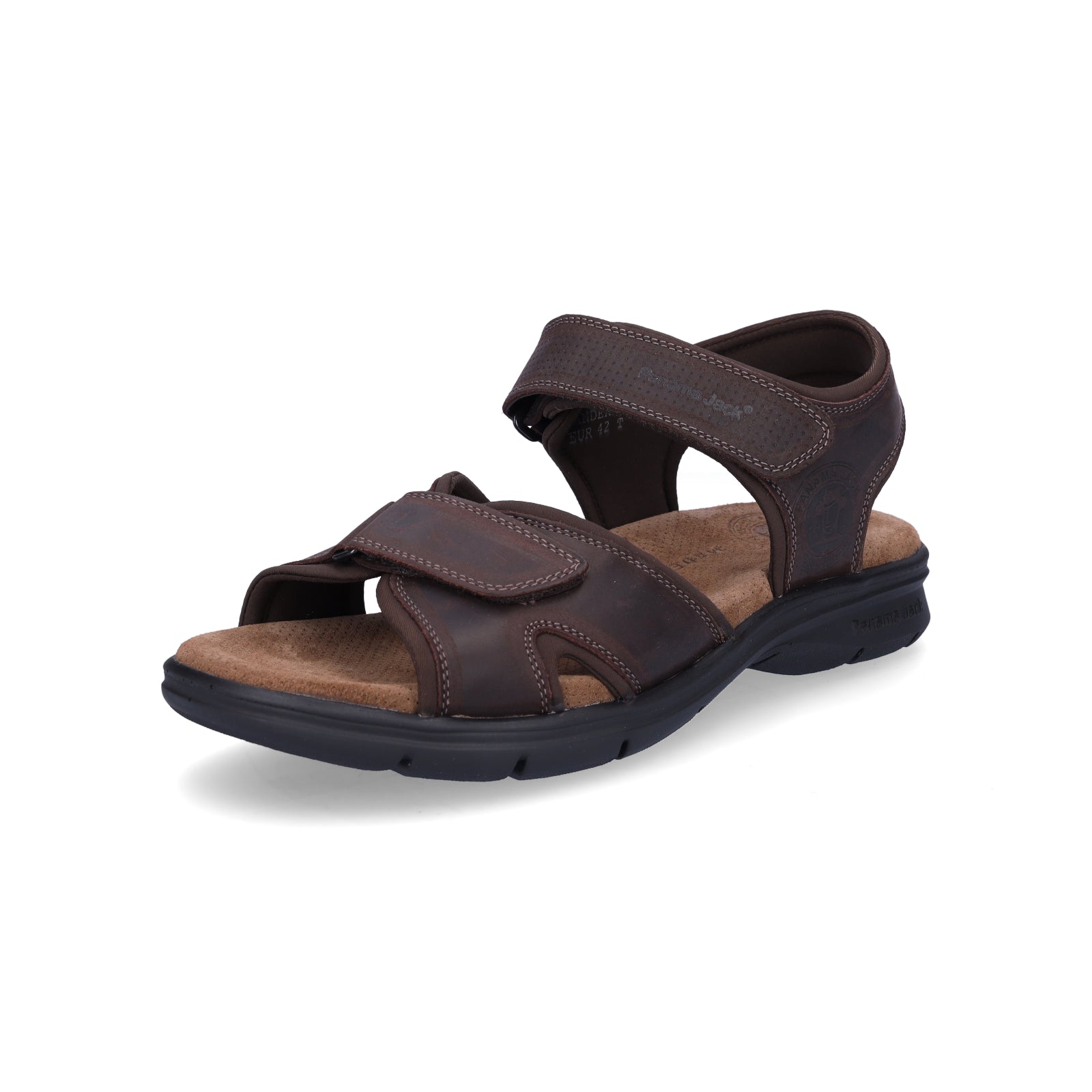 Panama Jack men's sandals dark brown