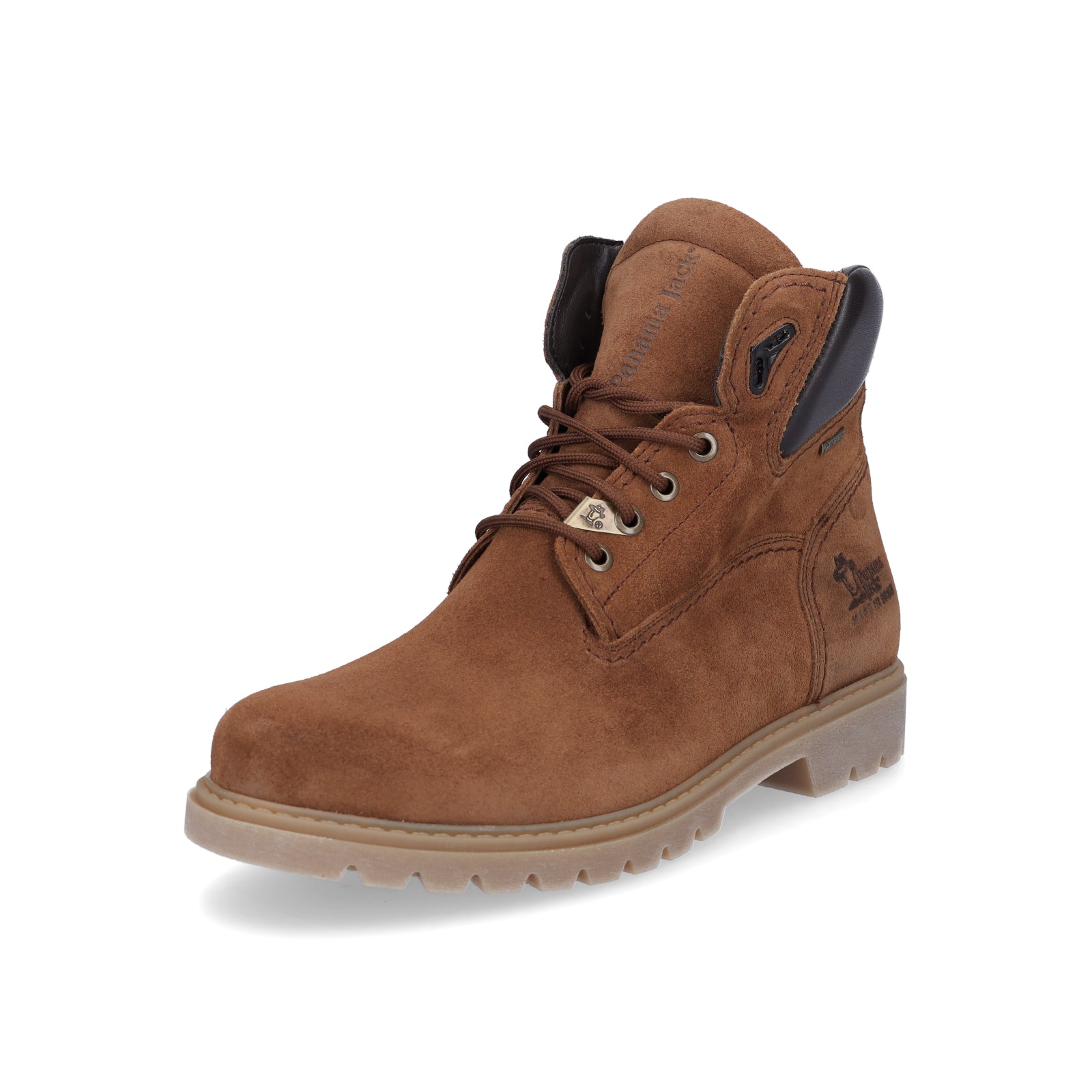 Panama Jack men's lace-up boot brown