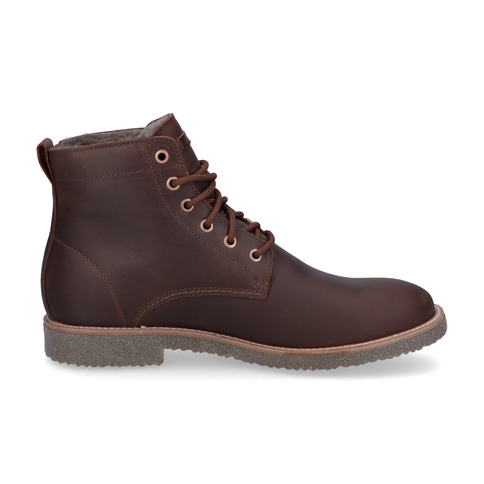 Panama Jack men's lace-up boot brown